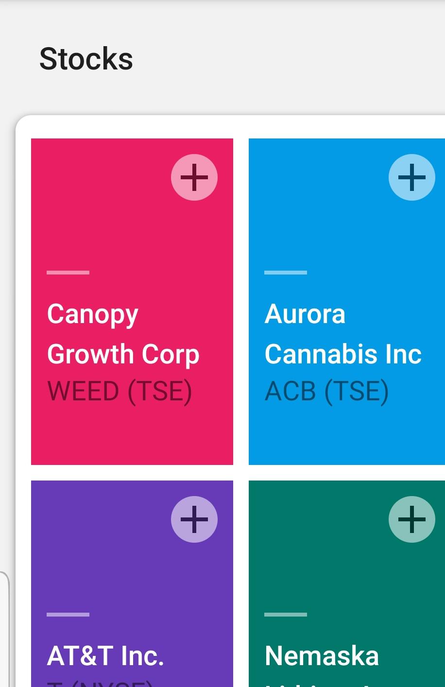 Canopy Growth's stock is called WEED r/interestingasfuck