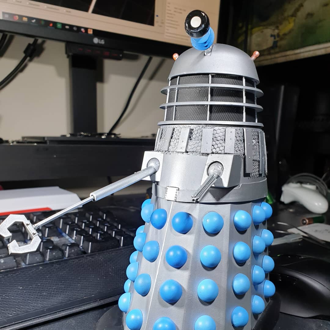 Completed a Comet Miniatures Kit Dalek. : r/modelmakers