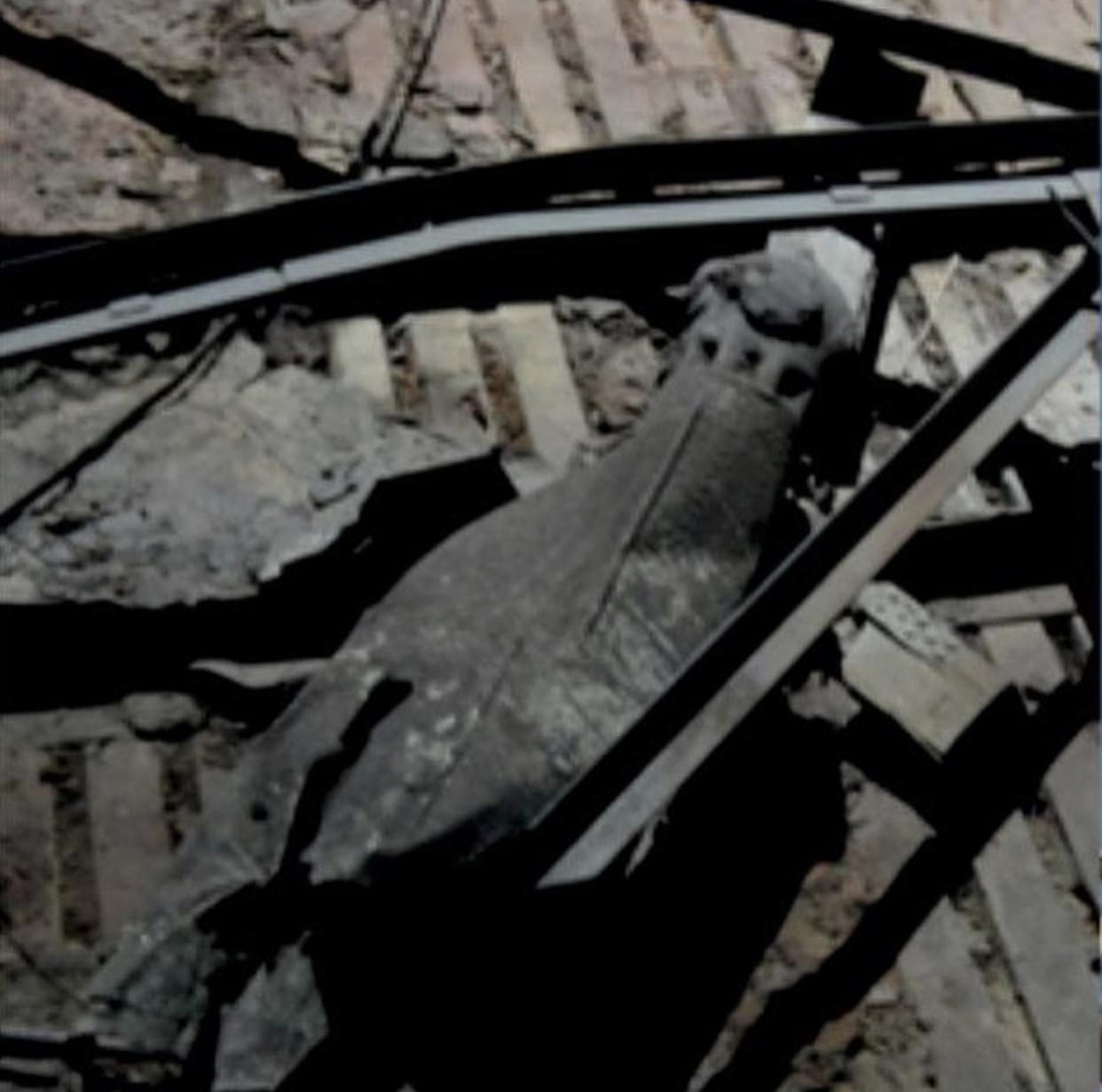 On Dec 6th, 2017, during the dismantling of Unit 4 roof, a piece of Mi