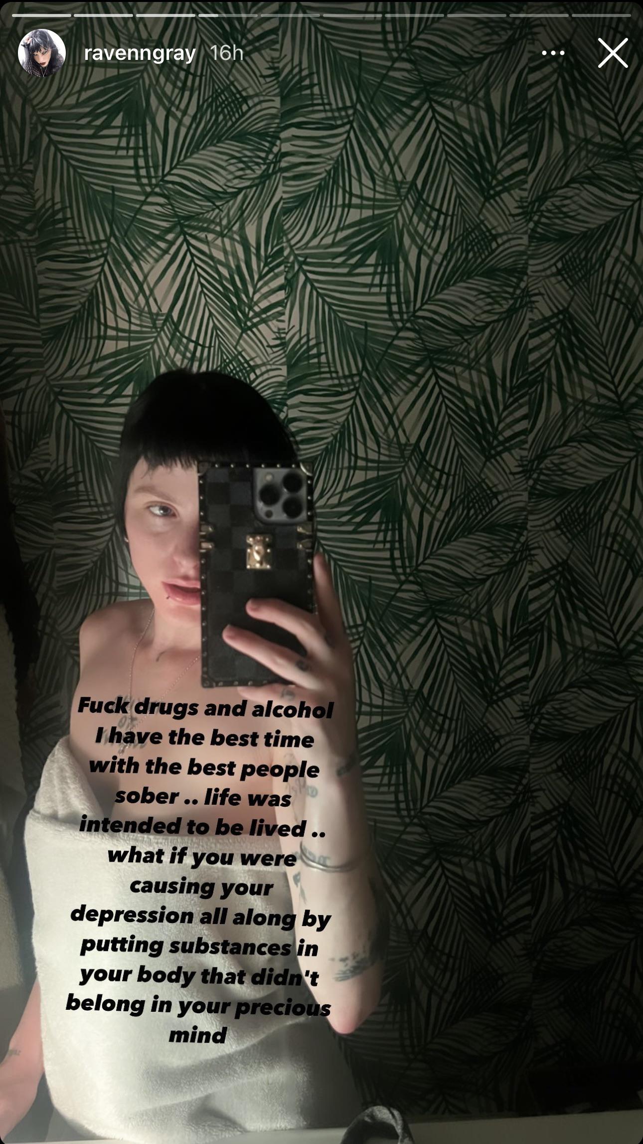 Interesting story post from Raven Gray(CVVE)… Also interesting that it