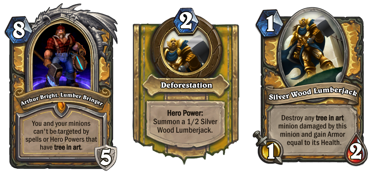 As requested, a complete, competitively balanced, lore friendly