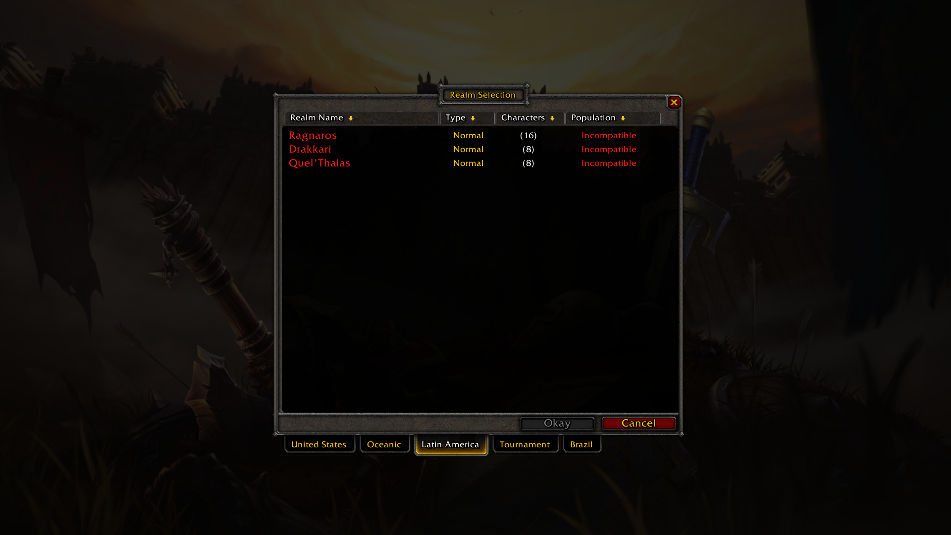 realms... Does anyone have this problems too? r/wow