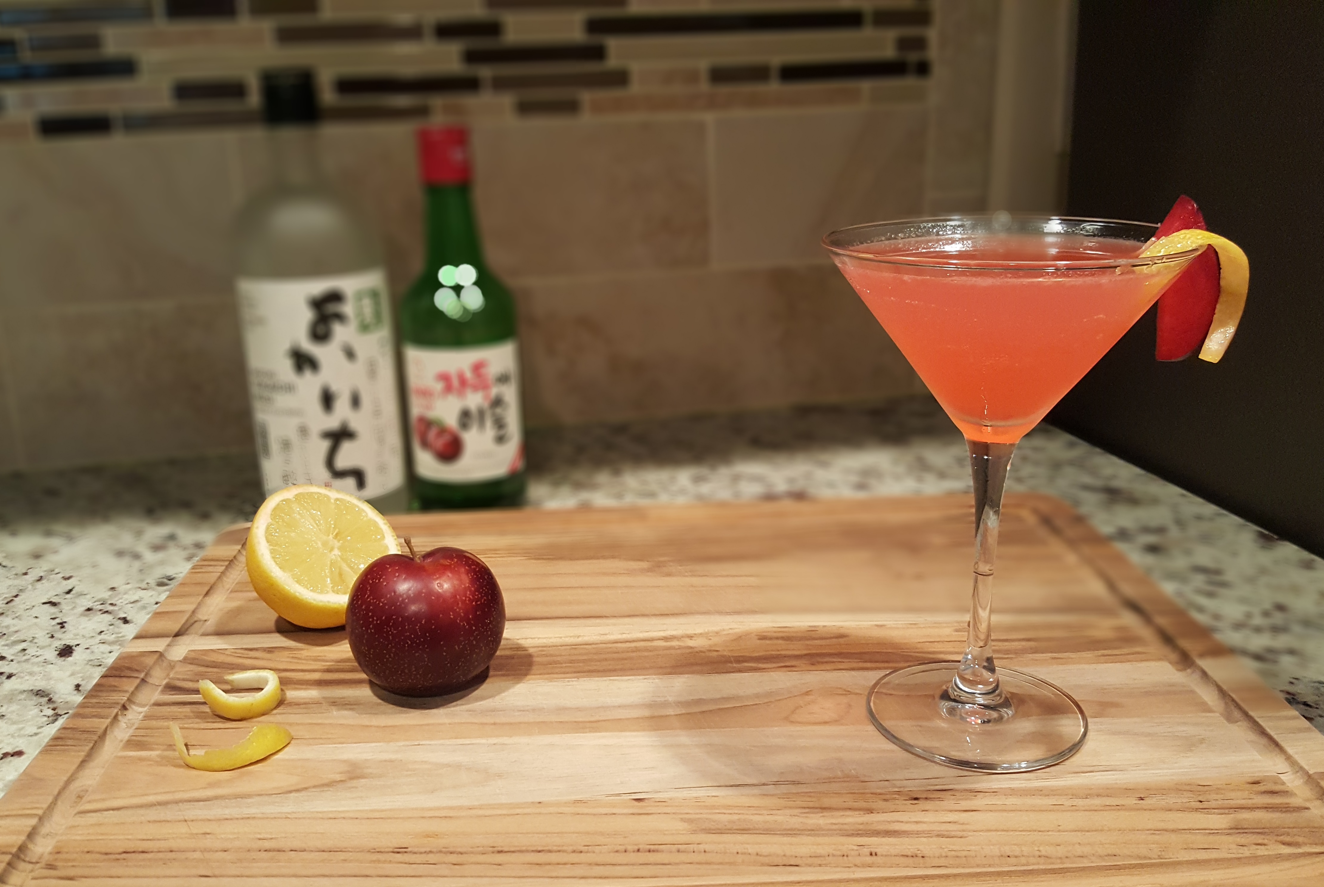 Soju Like Plums? cocktails