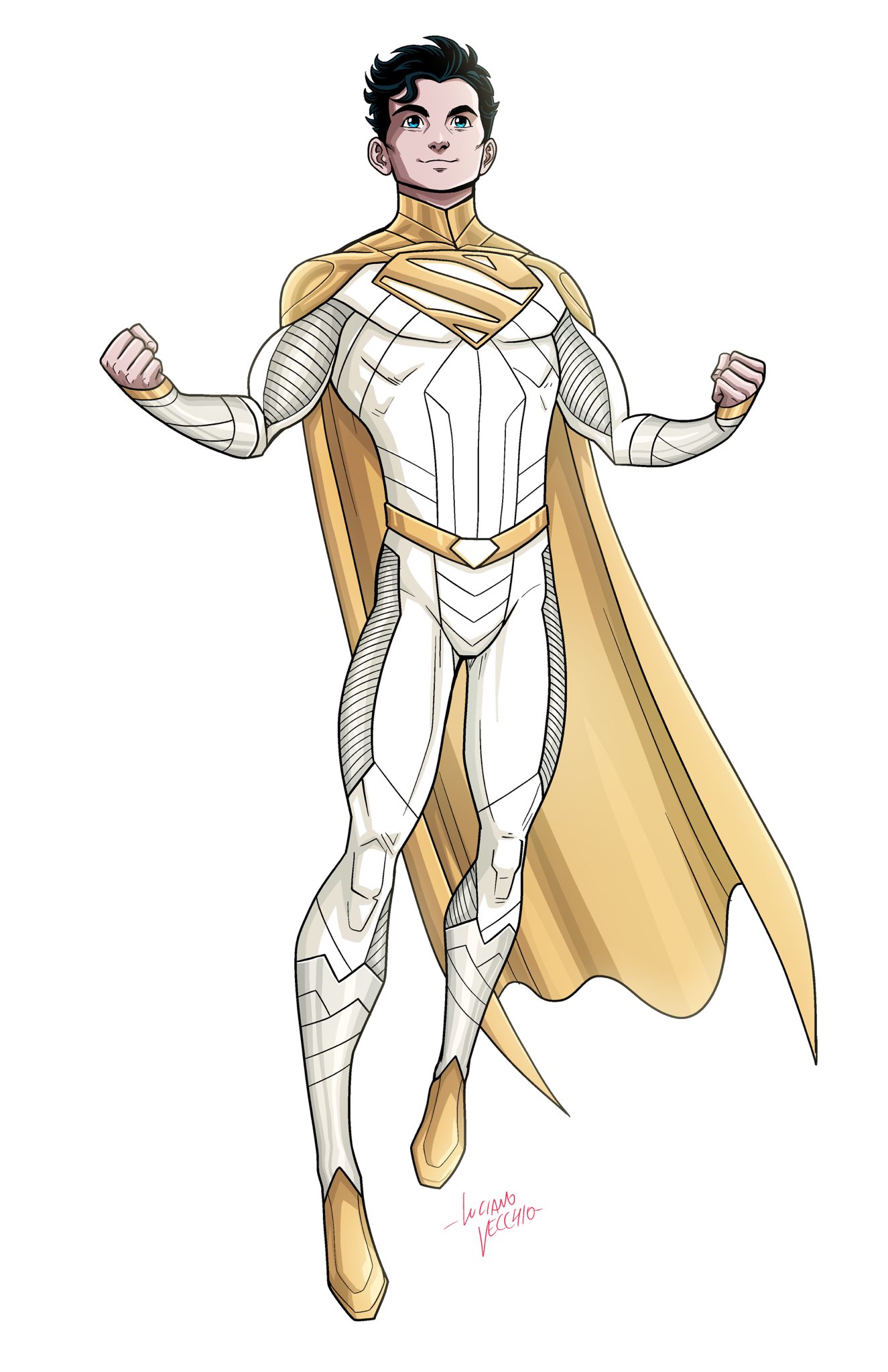 [Artwork] Jon Kent variant costume by Luciano Vecchio