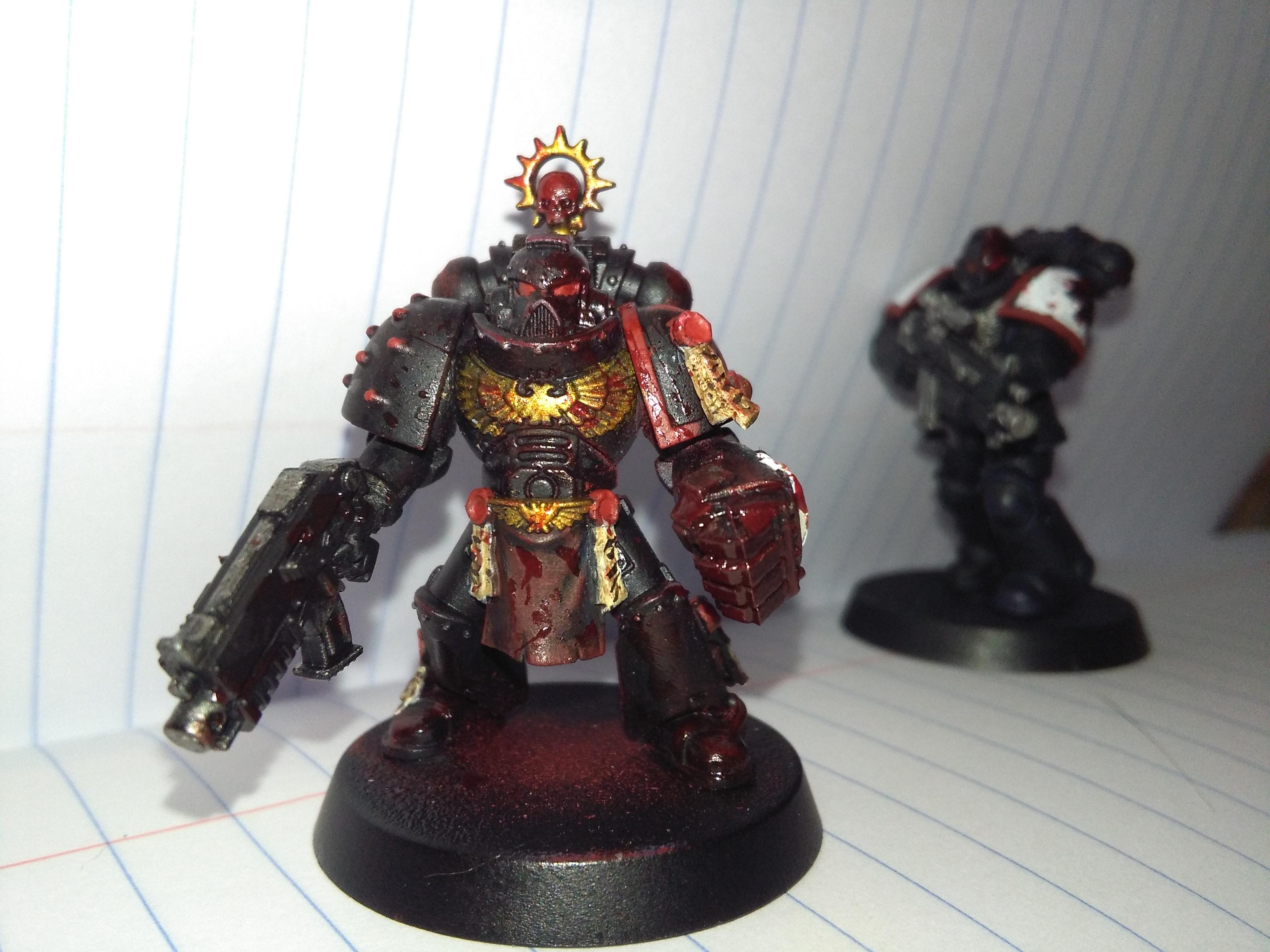 First time using Blood for the Blood God tech paint. C&C please, trying