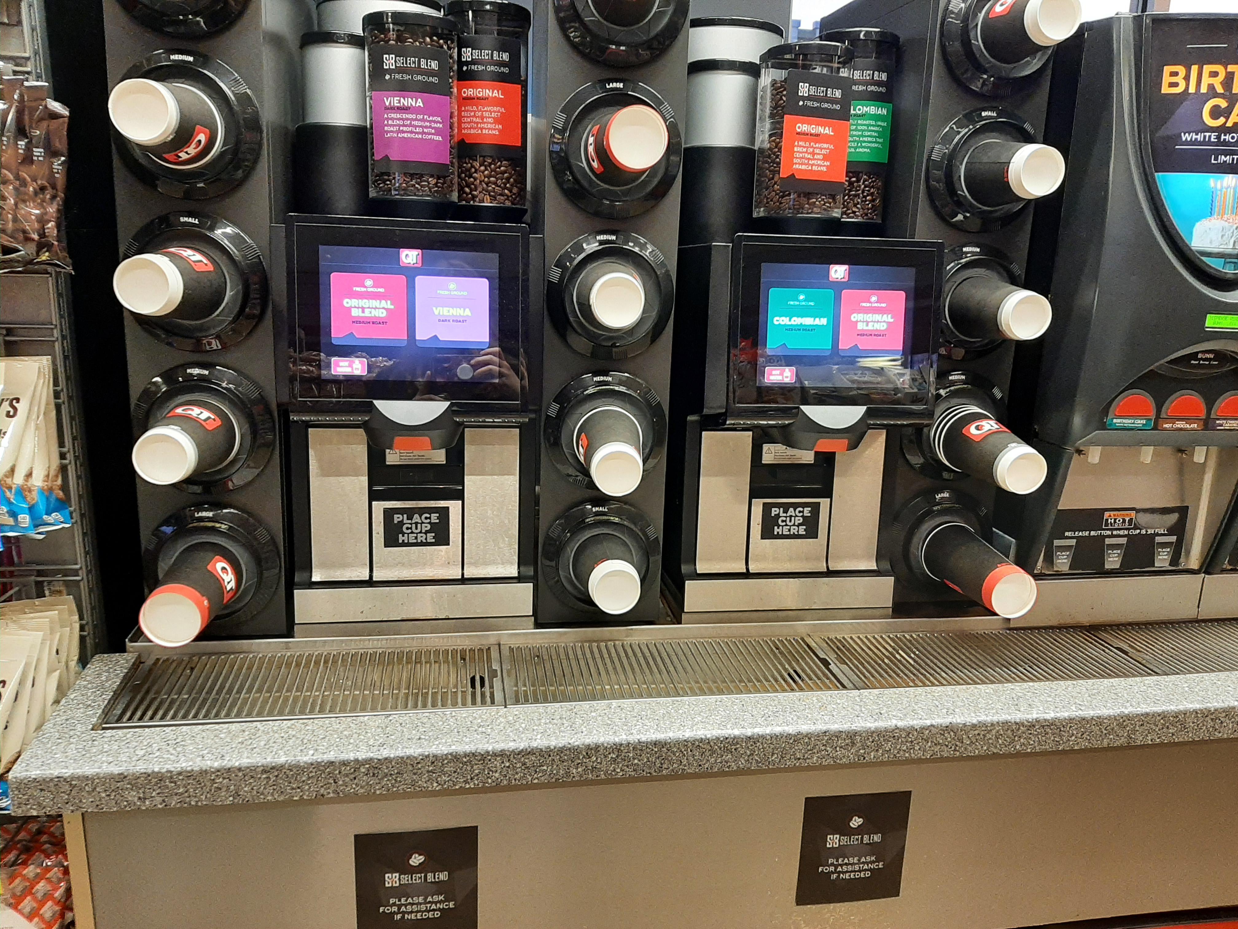 New Coffee machine r/QuikTrip