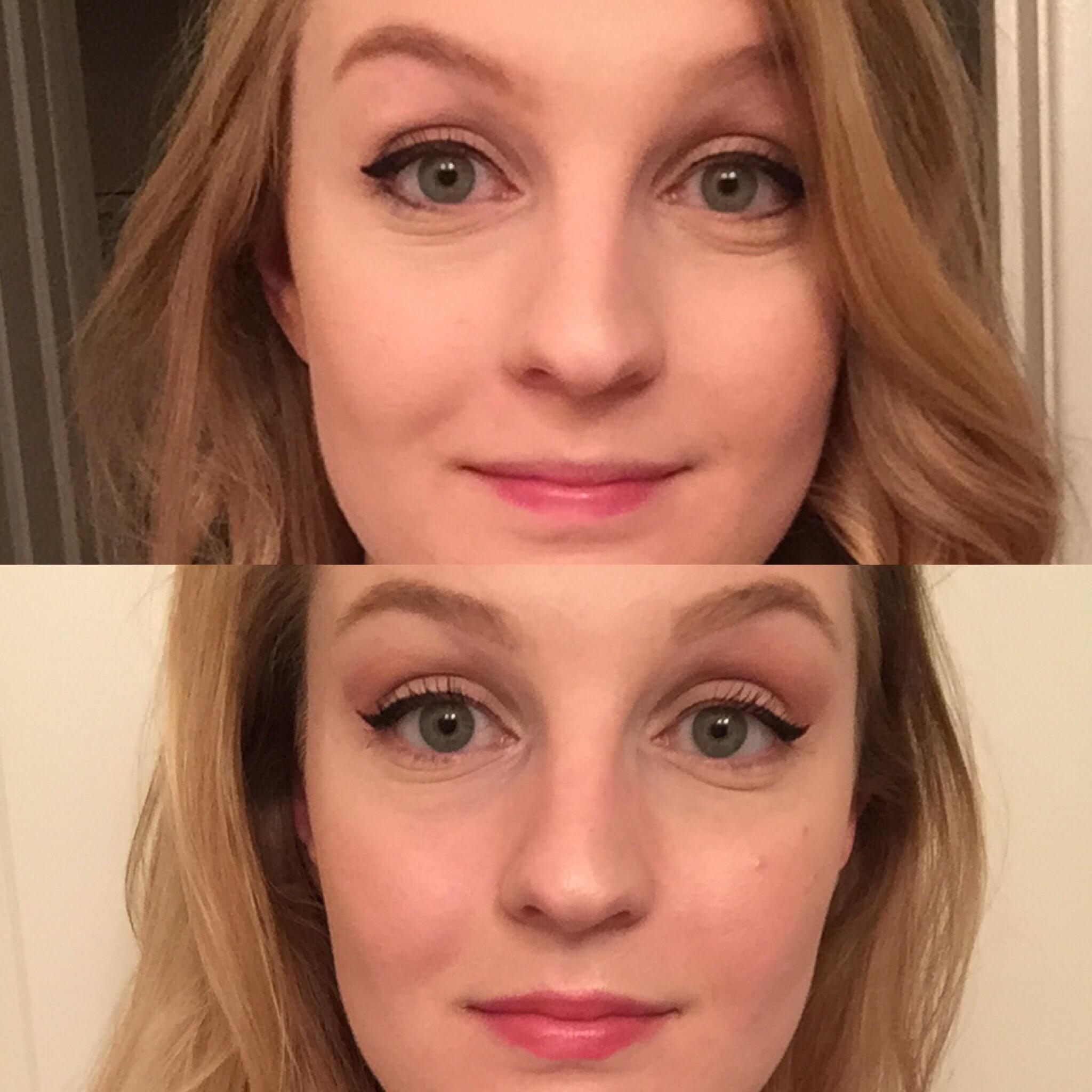 Trying to figure out how bring up my slightly hooded eyes. Some subtle