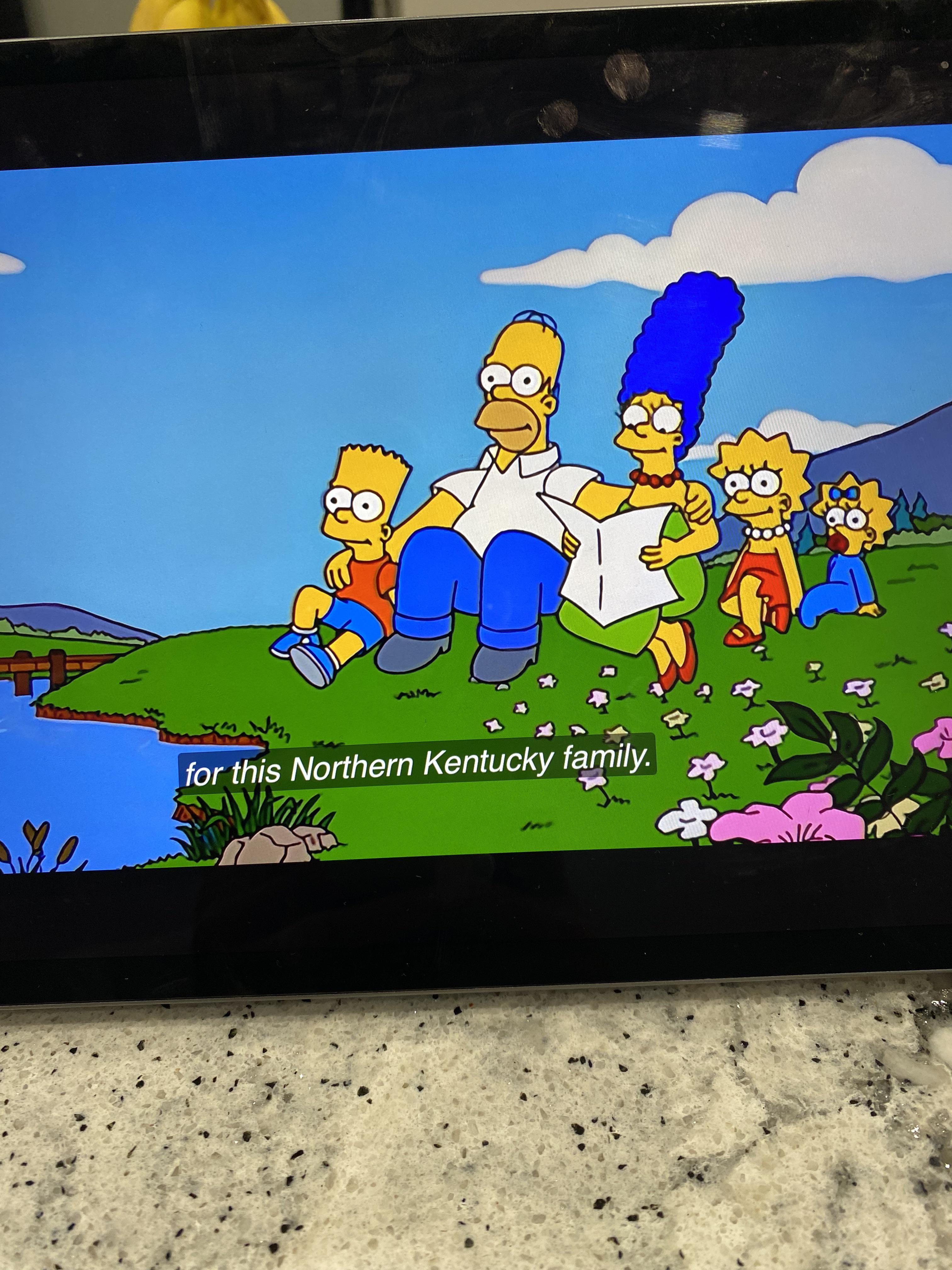 I know what state the Simpsons live in!!! I think I’m the first person