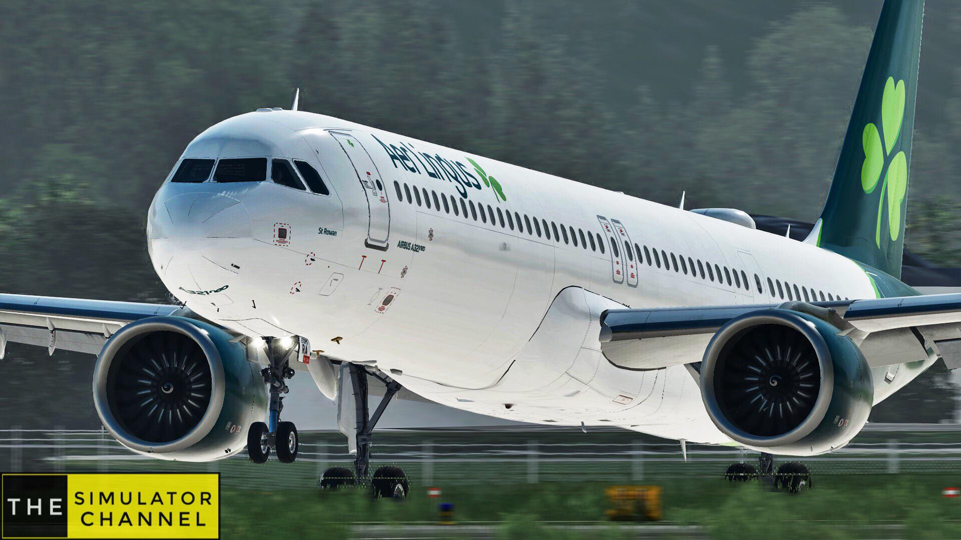 Shamrock 321 landing at Innsbruck. r/flightsim