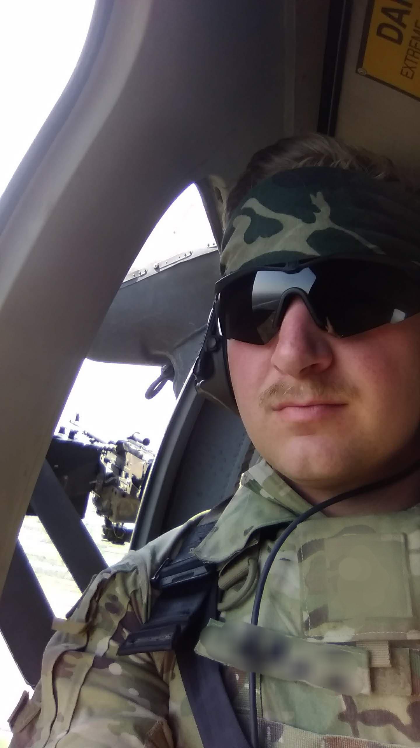 Blackhawks and M240s are tactical gear right? Somewhere over Syria a