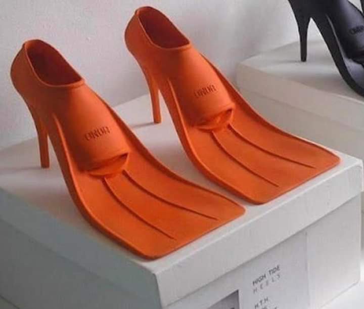 highheel swim fin