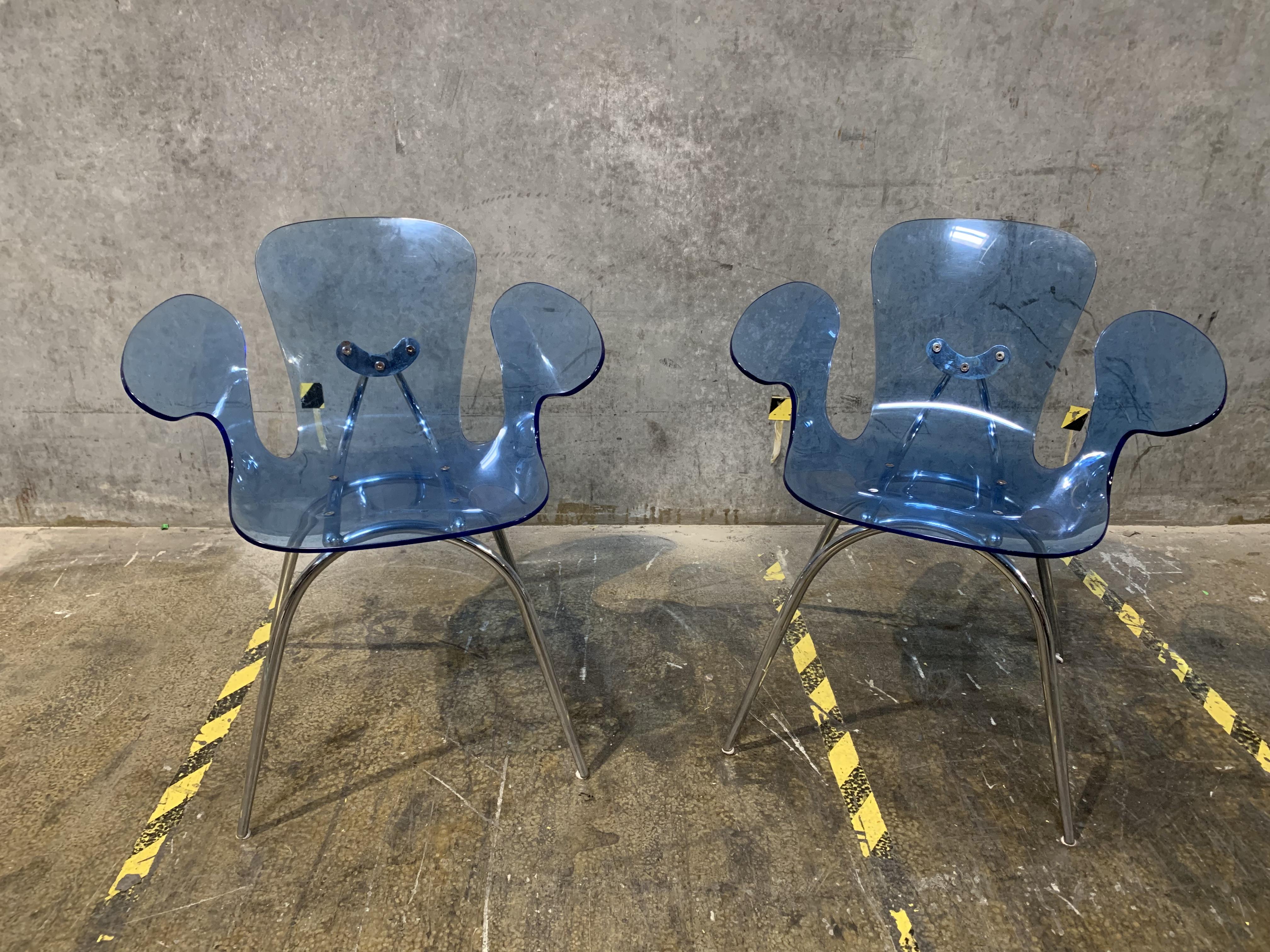 Any help identifying these Lucite chairs? r/Mid_Century