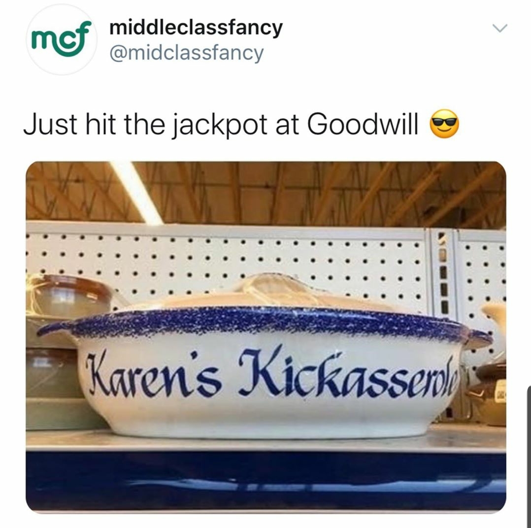 Haha, Karen's Kickasserole myfavoritemurder