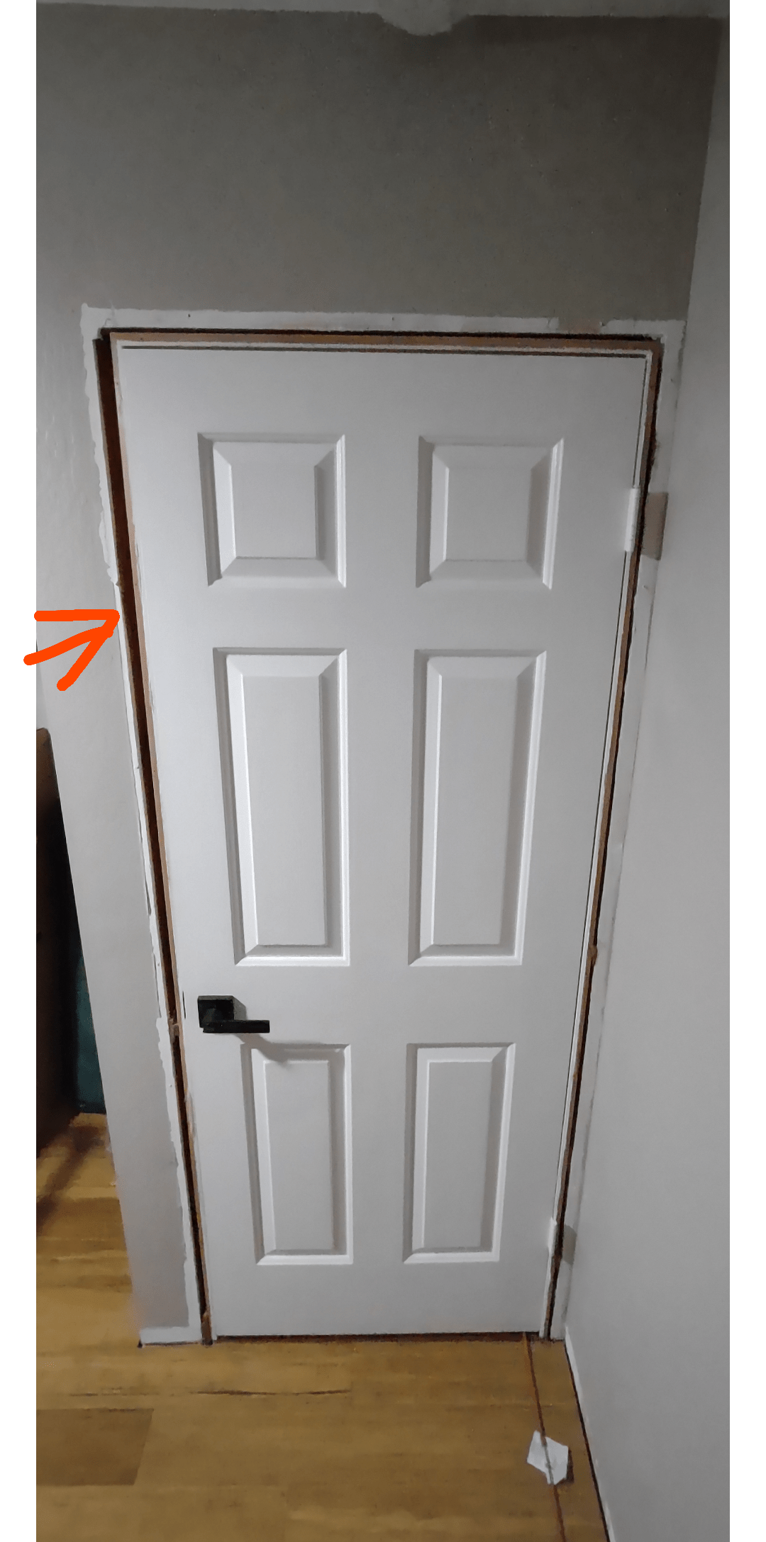 How to fix gap, my new trim is too narrow for left side r/Renovations