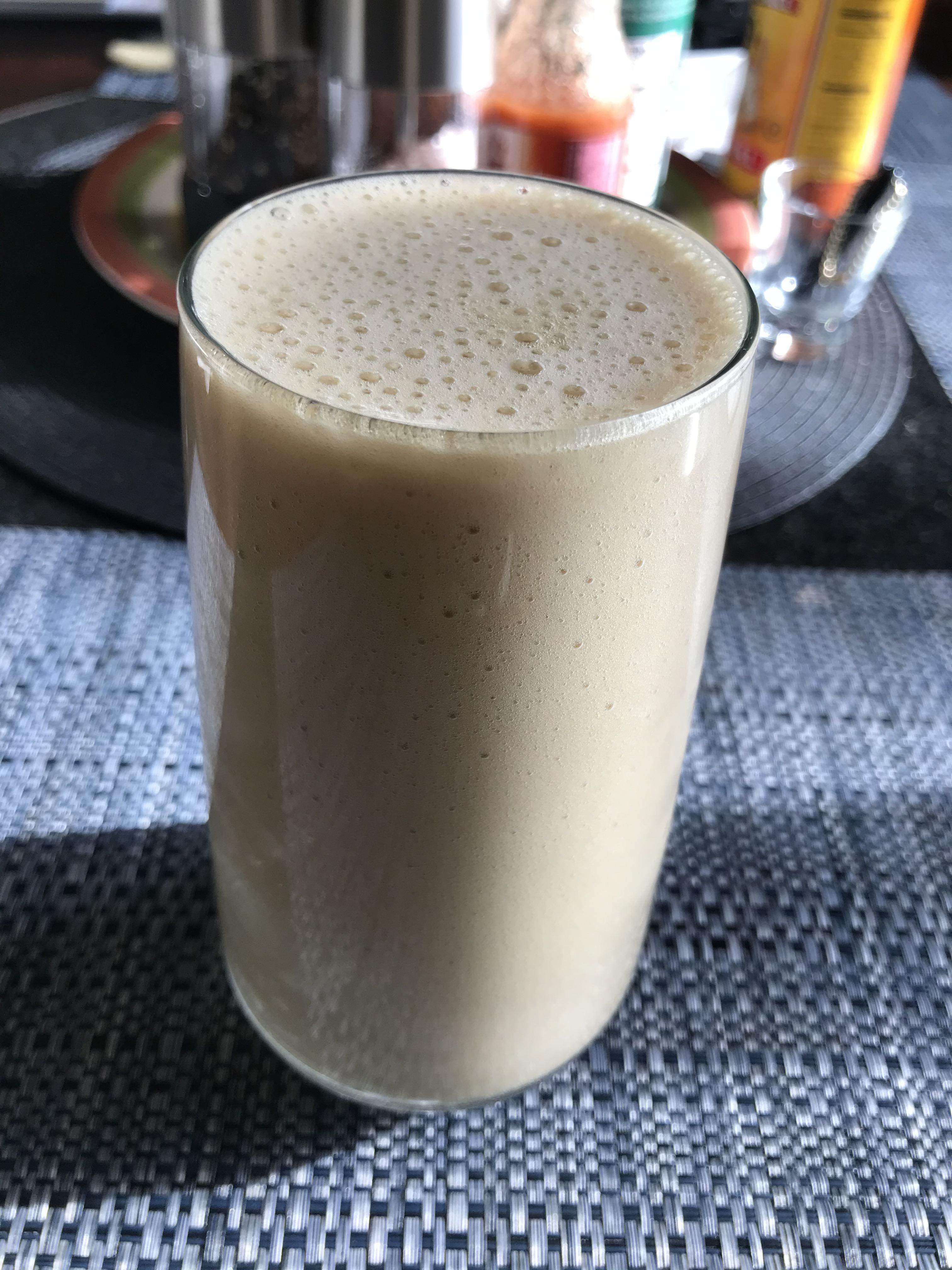 55 calorie blended banana cake batter flavour iced coffee (no creamer