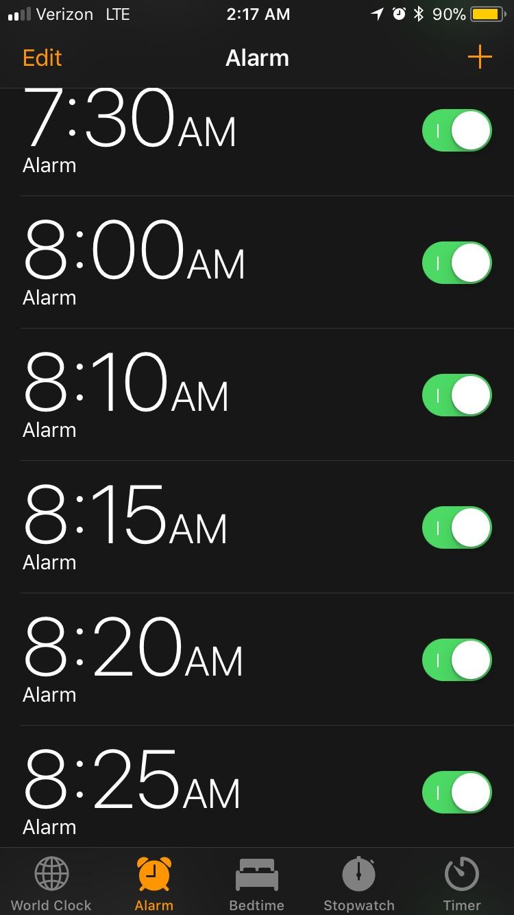 Set An Alarm For Me - zaunmaler