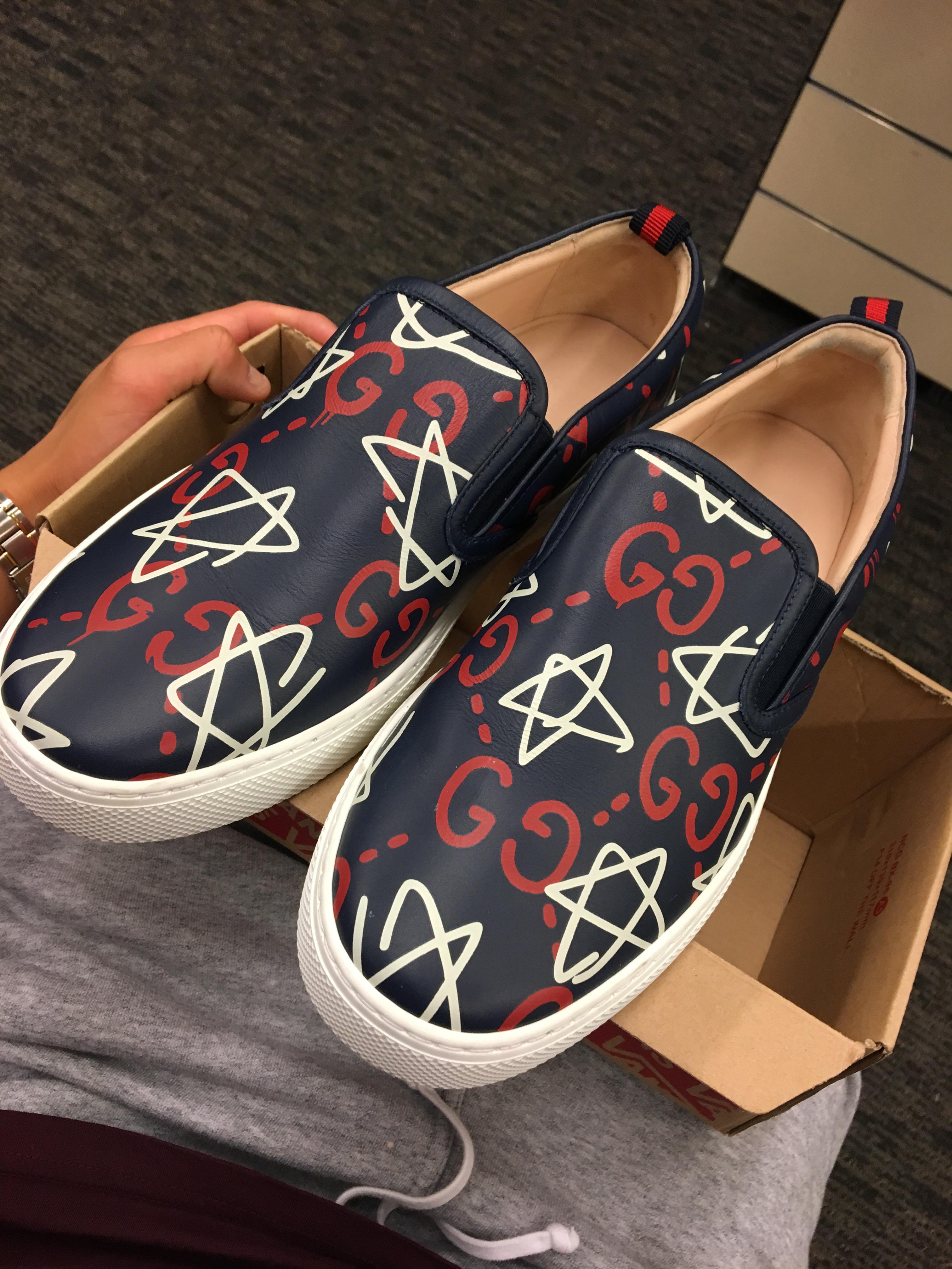 Nordstrom Rack Find Gucci Ghost SlipOn r/Sneakers