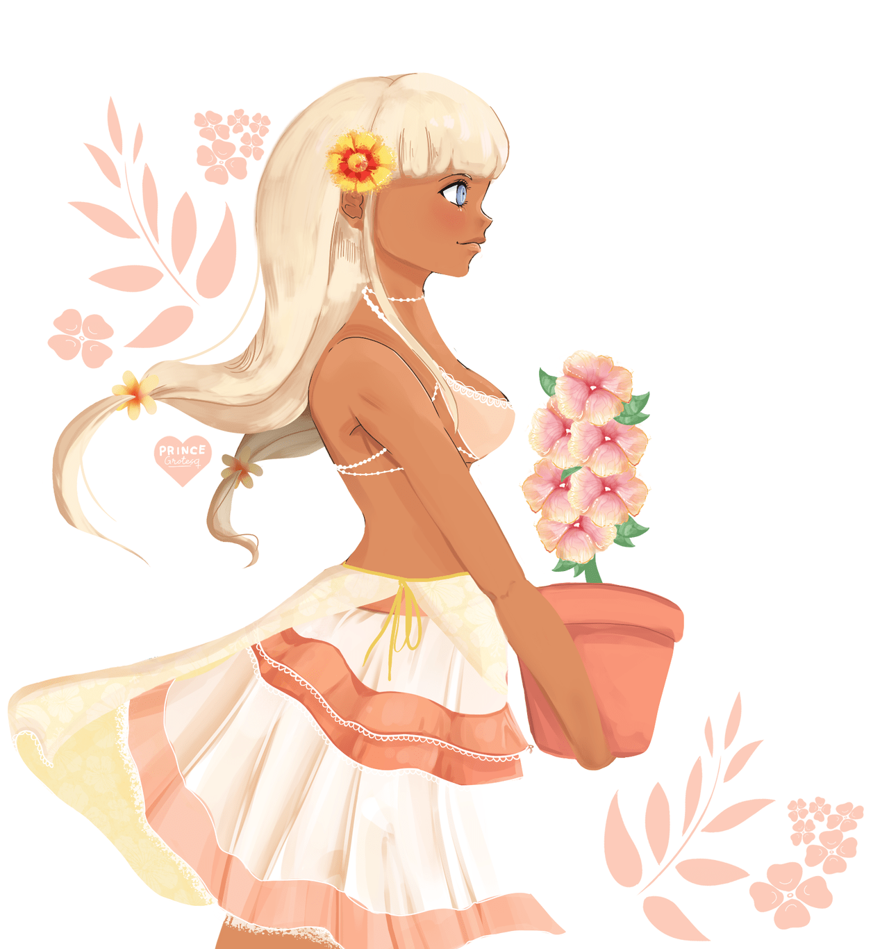 Angie with Flowers r/UltimateArtist