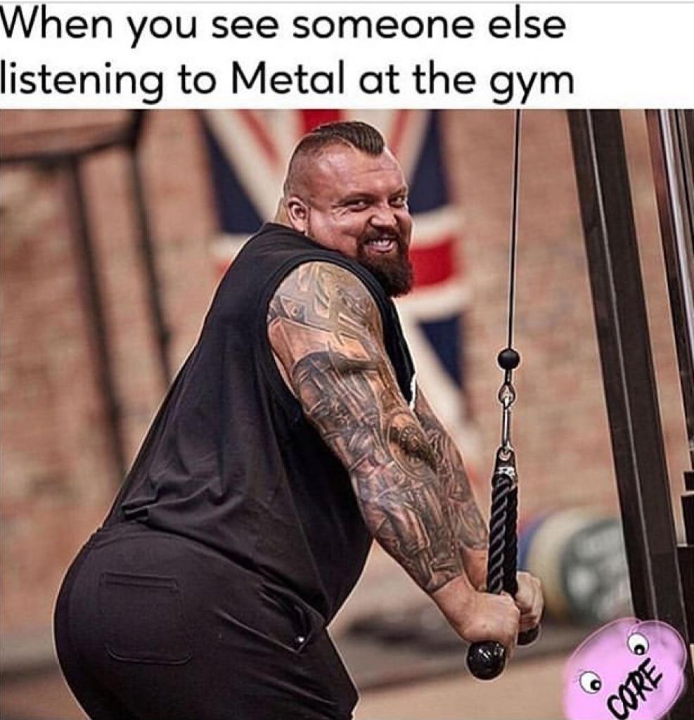 Looking for a meme about soloing in a black metal band and having your
