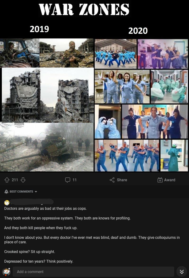 AntiMaskers On r/NoNewNormal Are Idiots facepalm