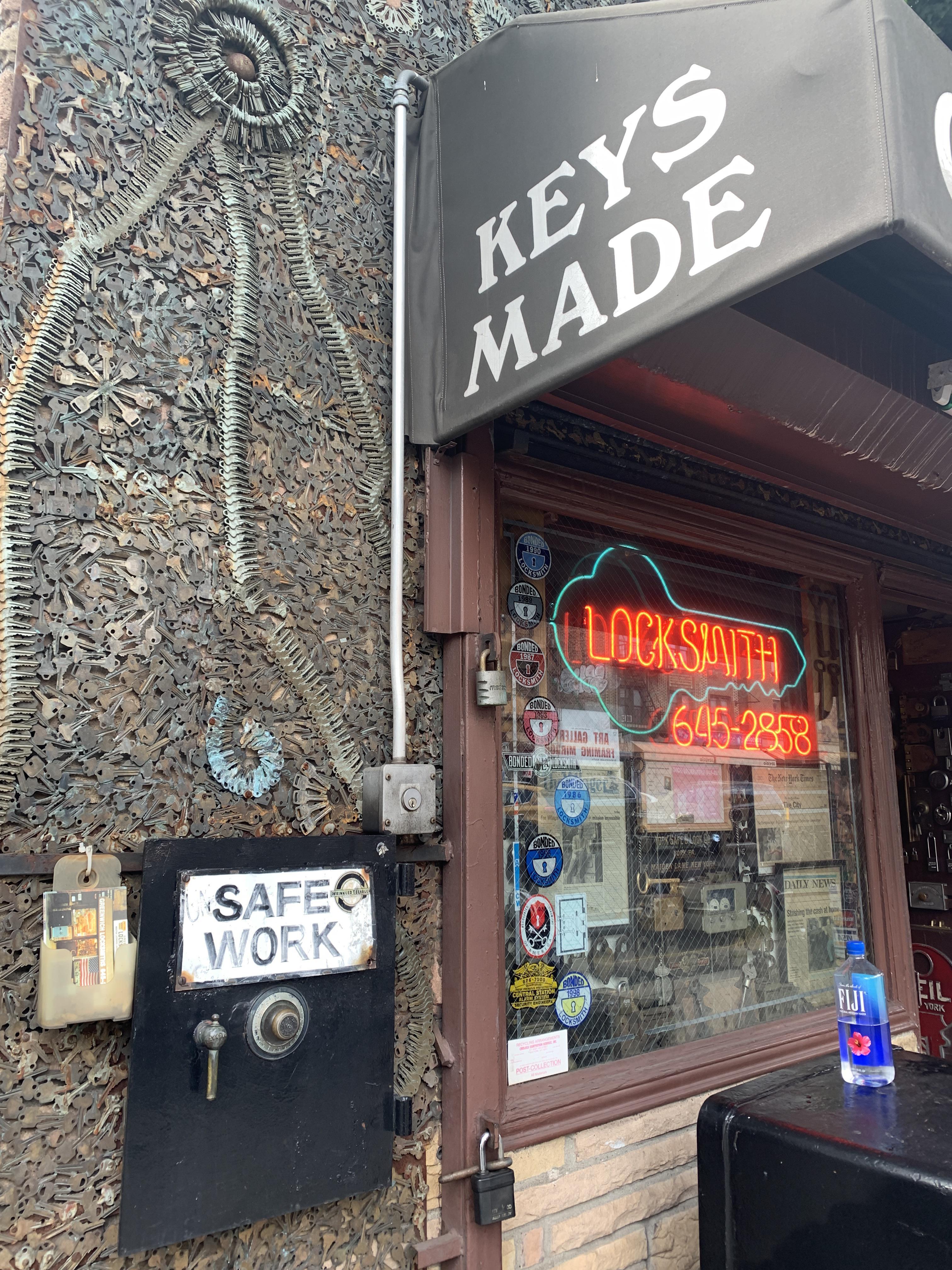 Visited my local (NYC, historic Greenwich Locksmith) locksmith