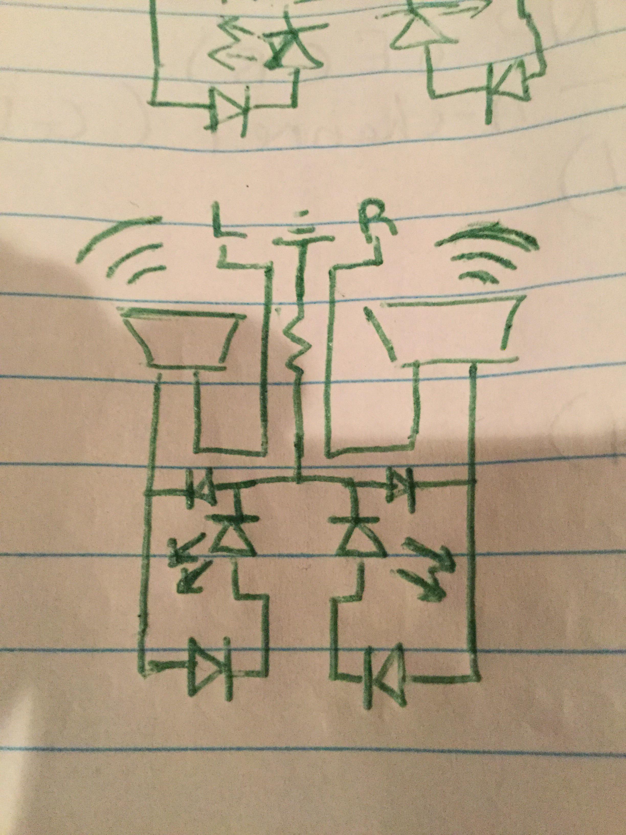 Why doesn't this work? The two LEDs are actually a single twocolor LED