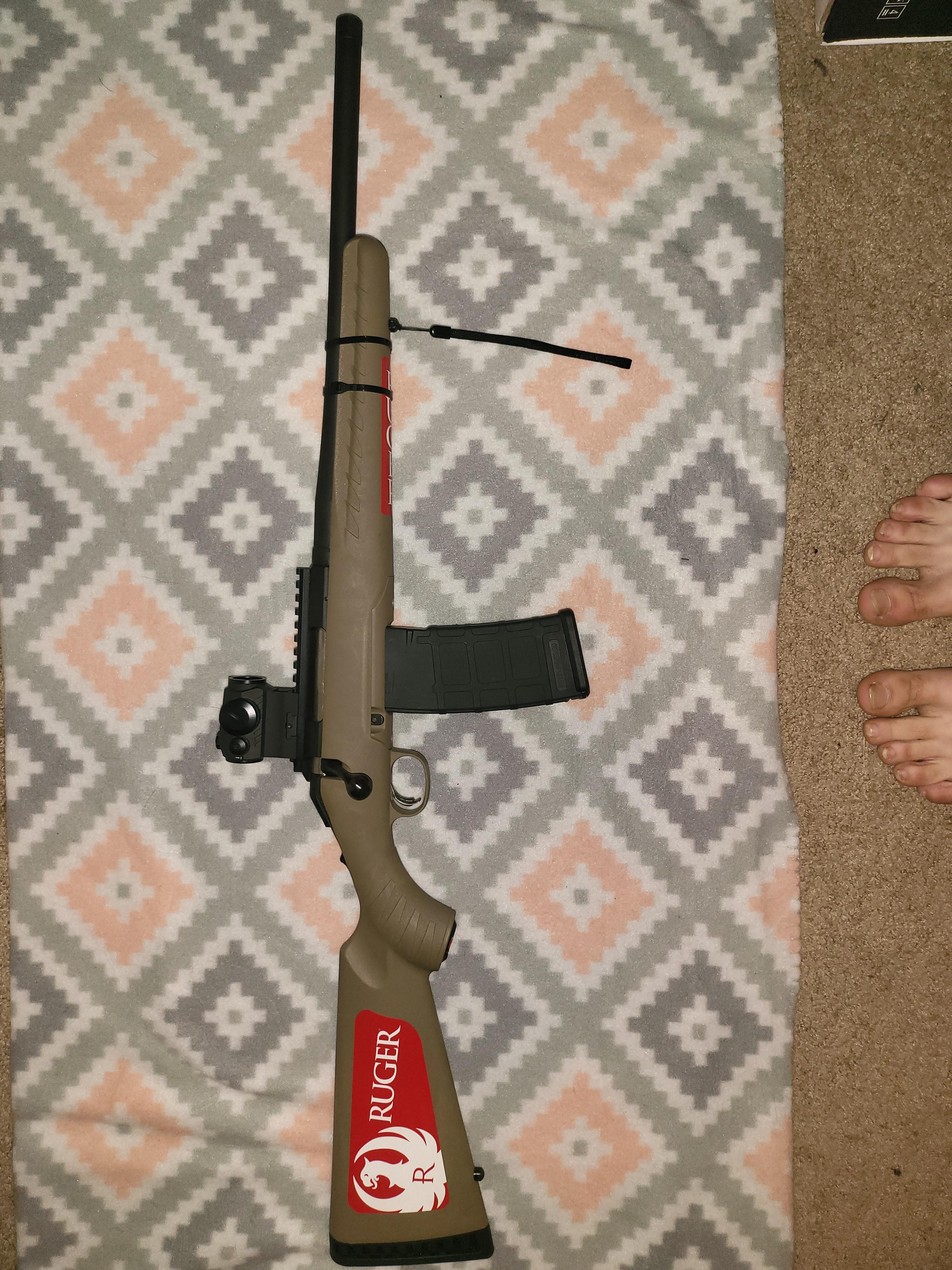 About to RECCE the trash cans in search for raccoons r/guns