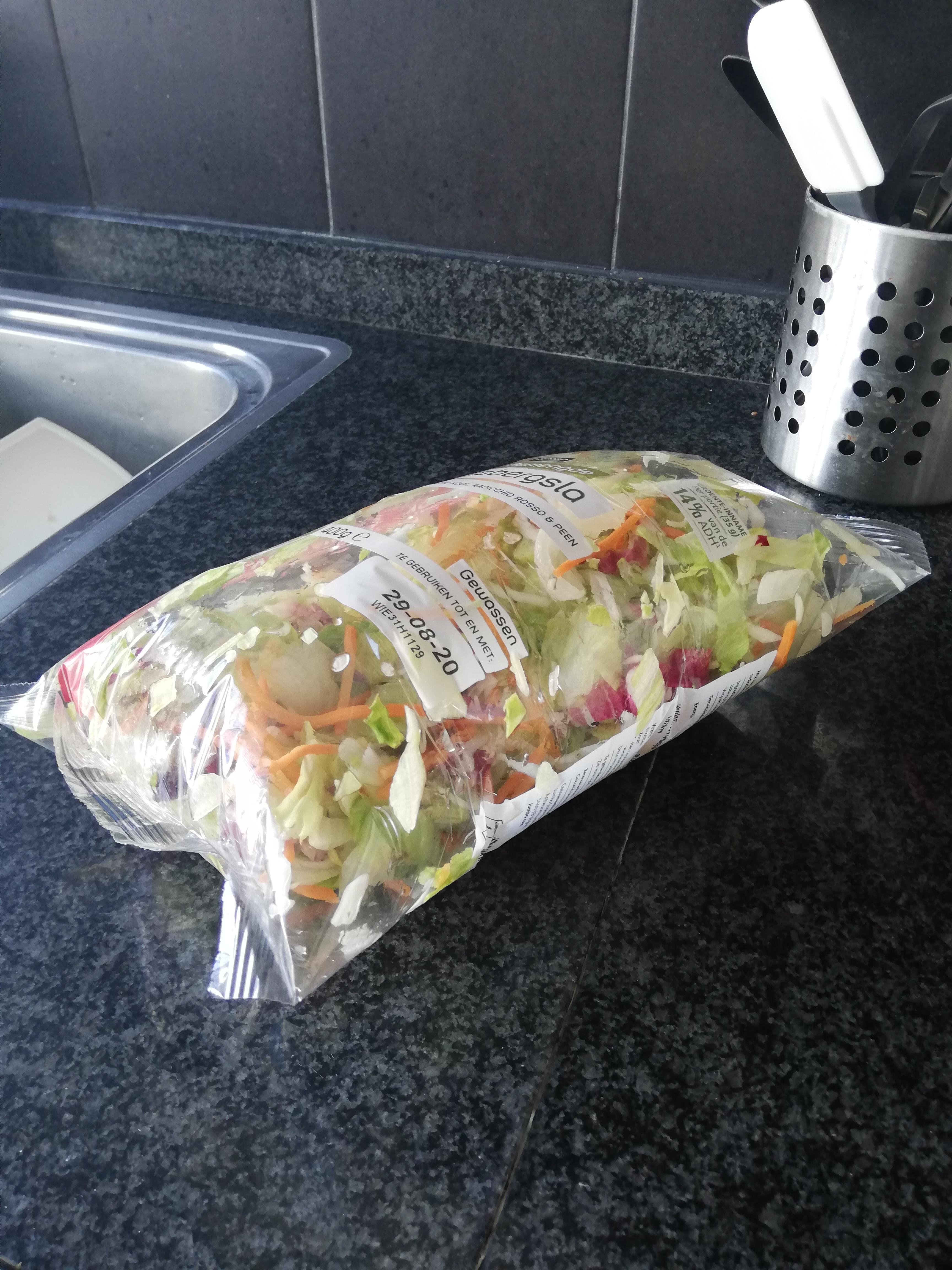 This bloated bag of mixed lettuce r/mildlyinteresting