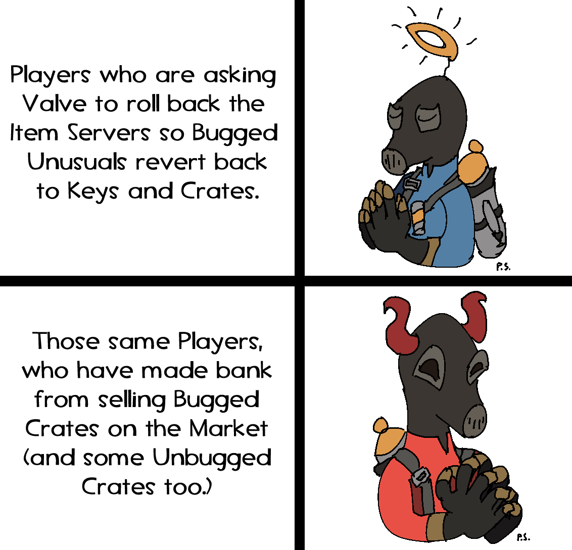 I see through the lies of the Pious (OC) tf2