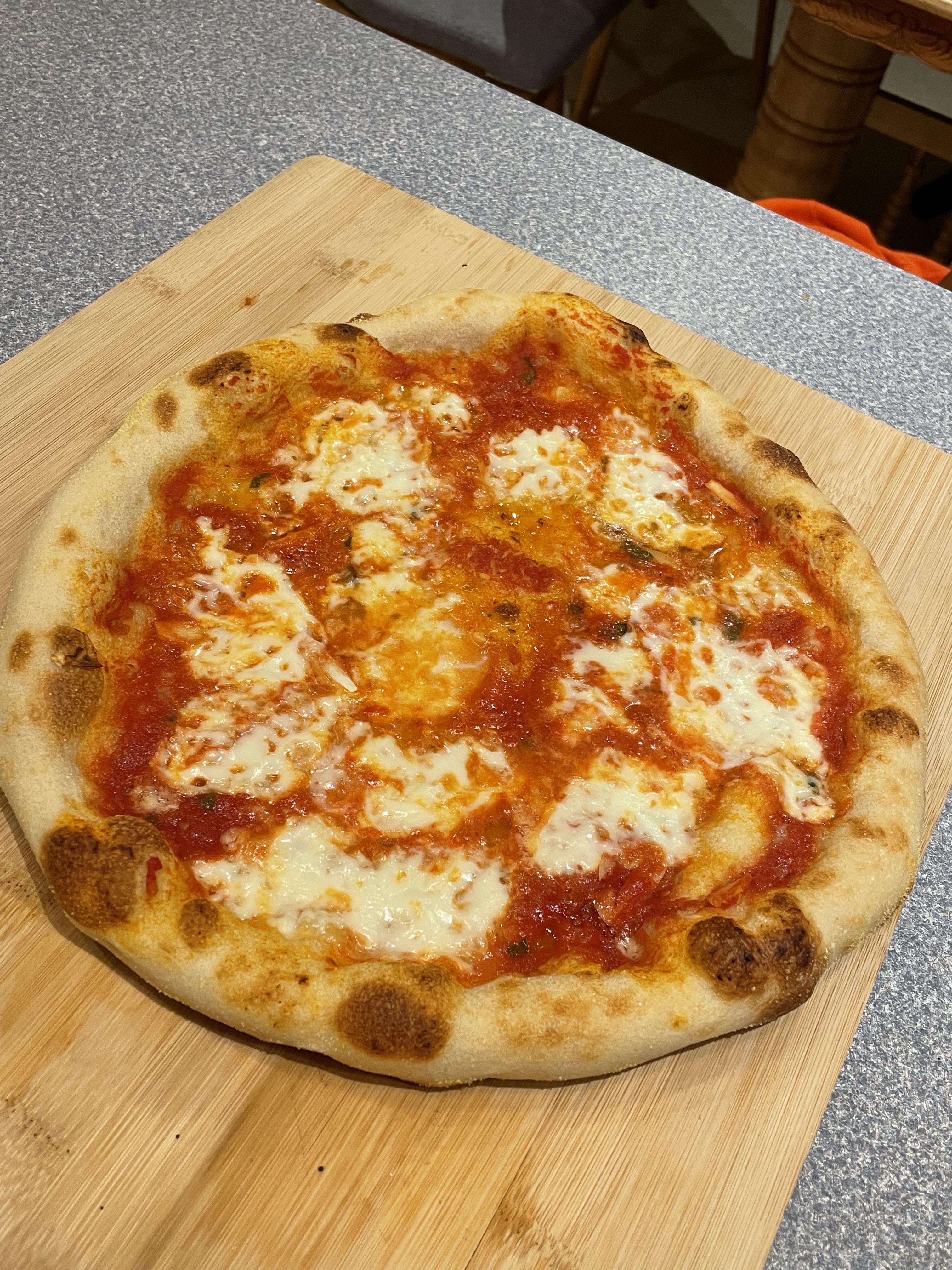 First time making pizza at an altitude of 9600 ft. r/Pizza