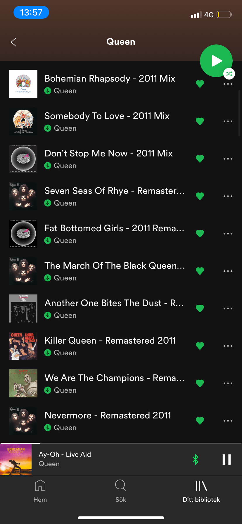 Top 10 Queen songs imo, agreed? r/queen