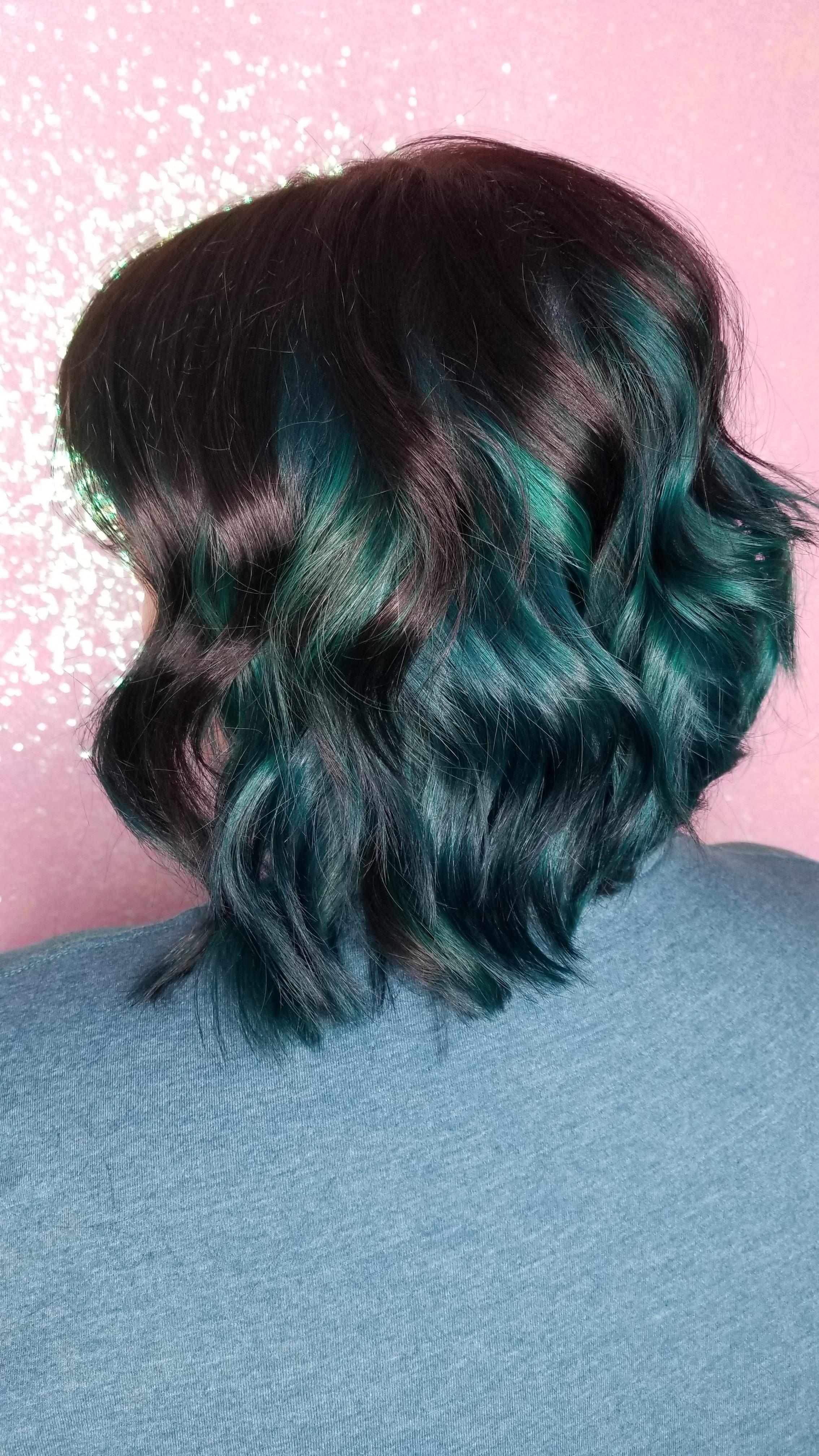 Dark Teal Hair Dye