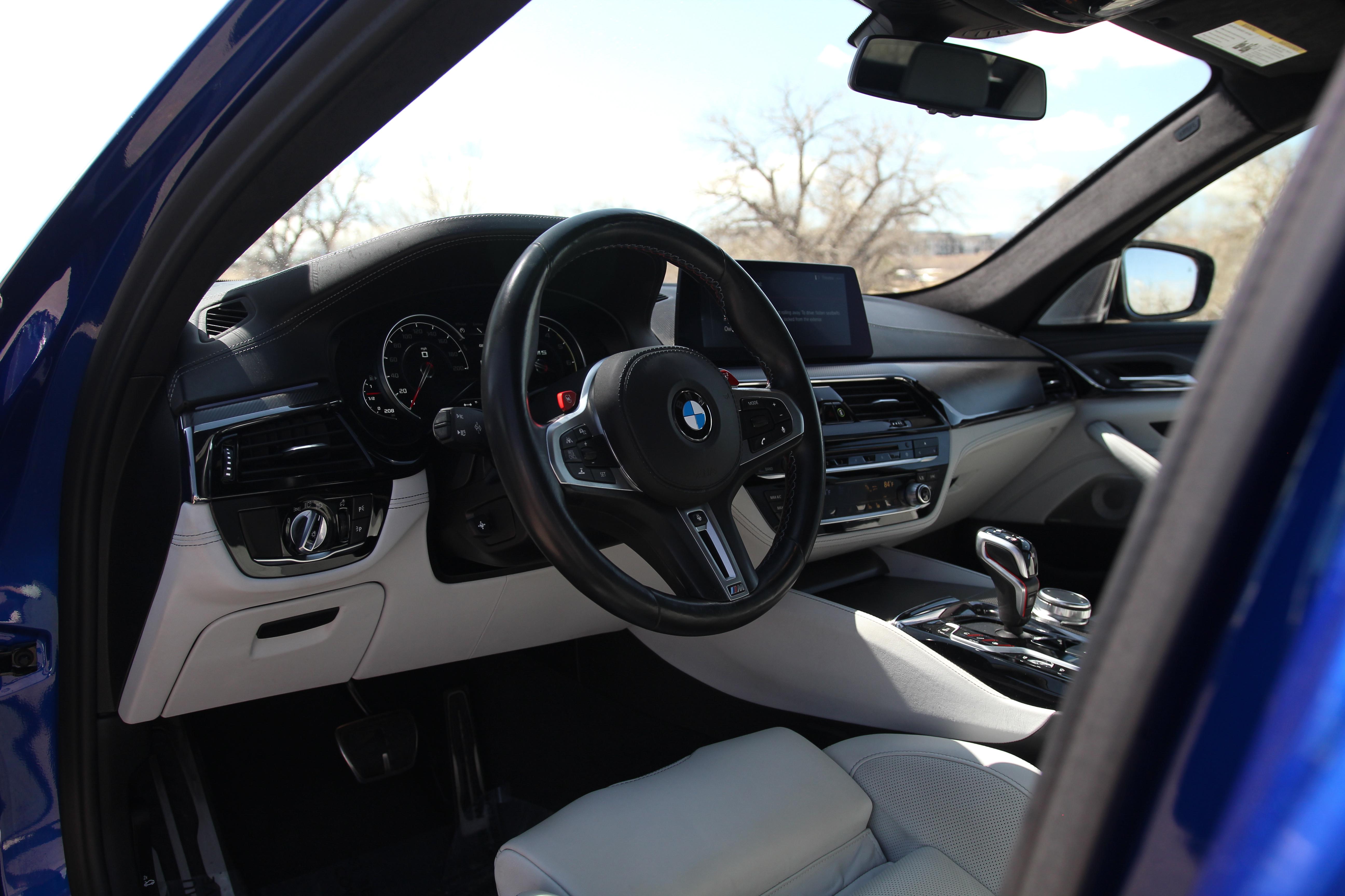 The interior of a BMW M5 is incredible r/BMW