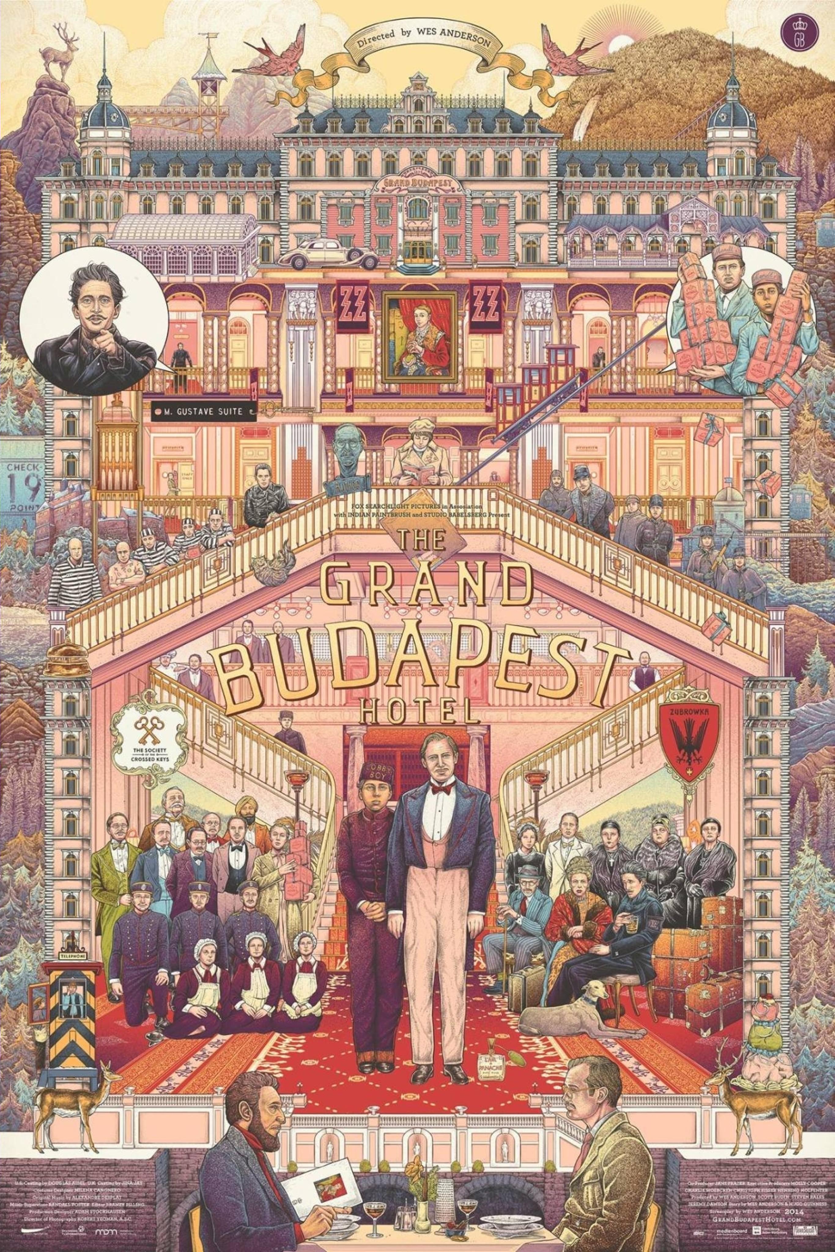 The Grand Budapest Hotel (2014) [2731 × 4096] by Ise Ananphada r