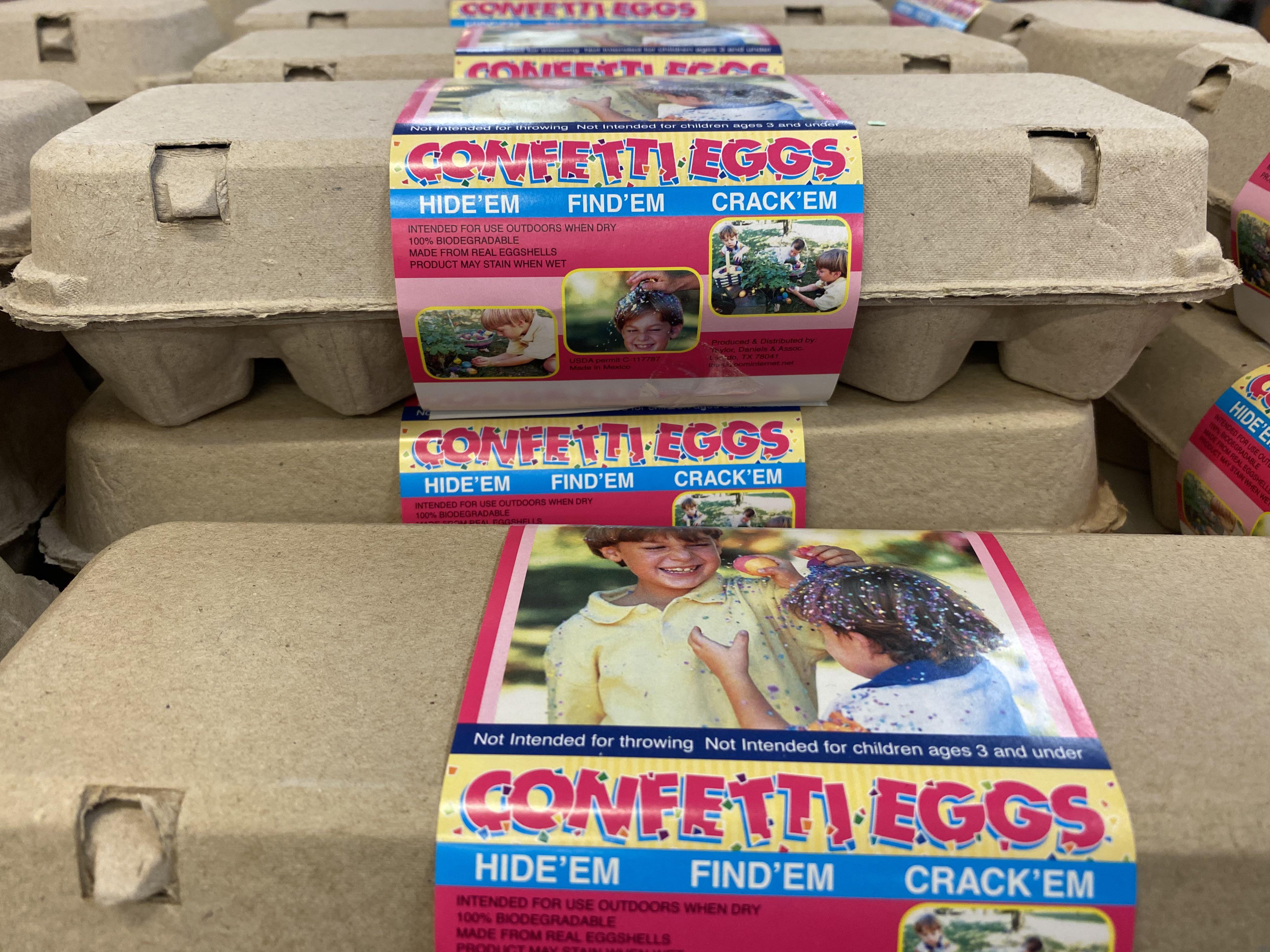 Confetti Eggs! r/Egg