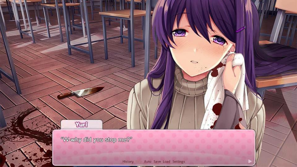 The good Yuri ending we all hope for. DDLC