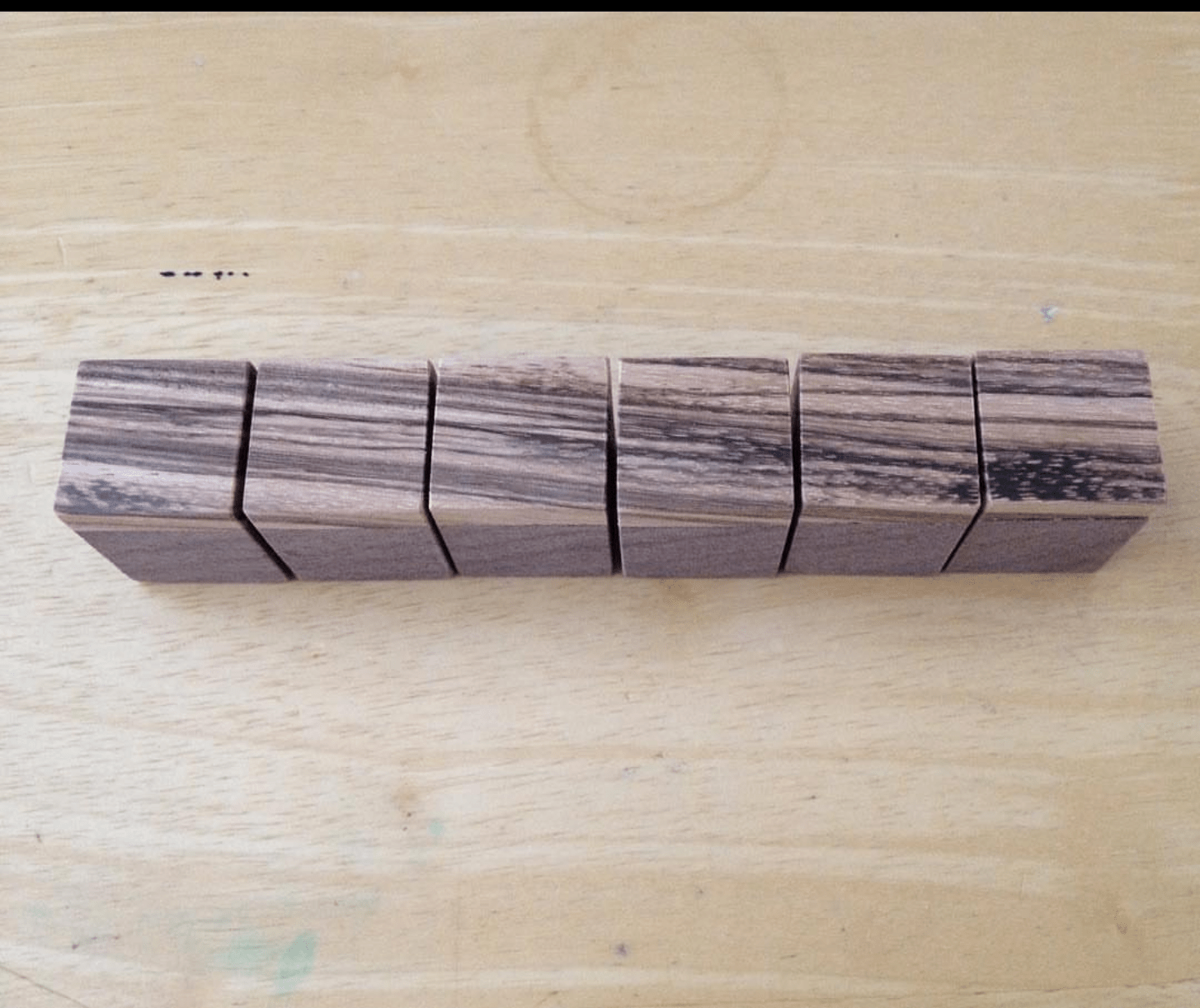 A great way to use up scrap wood. Fridge I put a 3/4" x 1/4