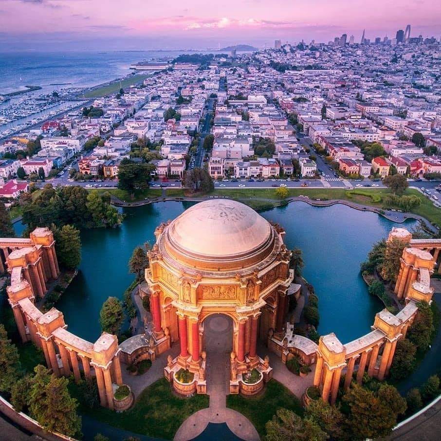 Palace of Fine Arts in San Francisco r/CityPorn