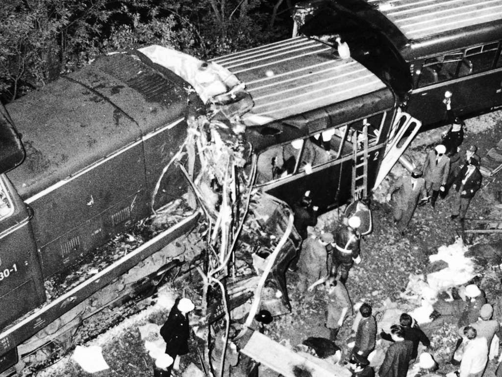 The 1971 Dahlerau Train Collision. Human error causes a freight train
