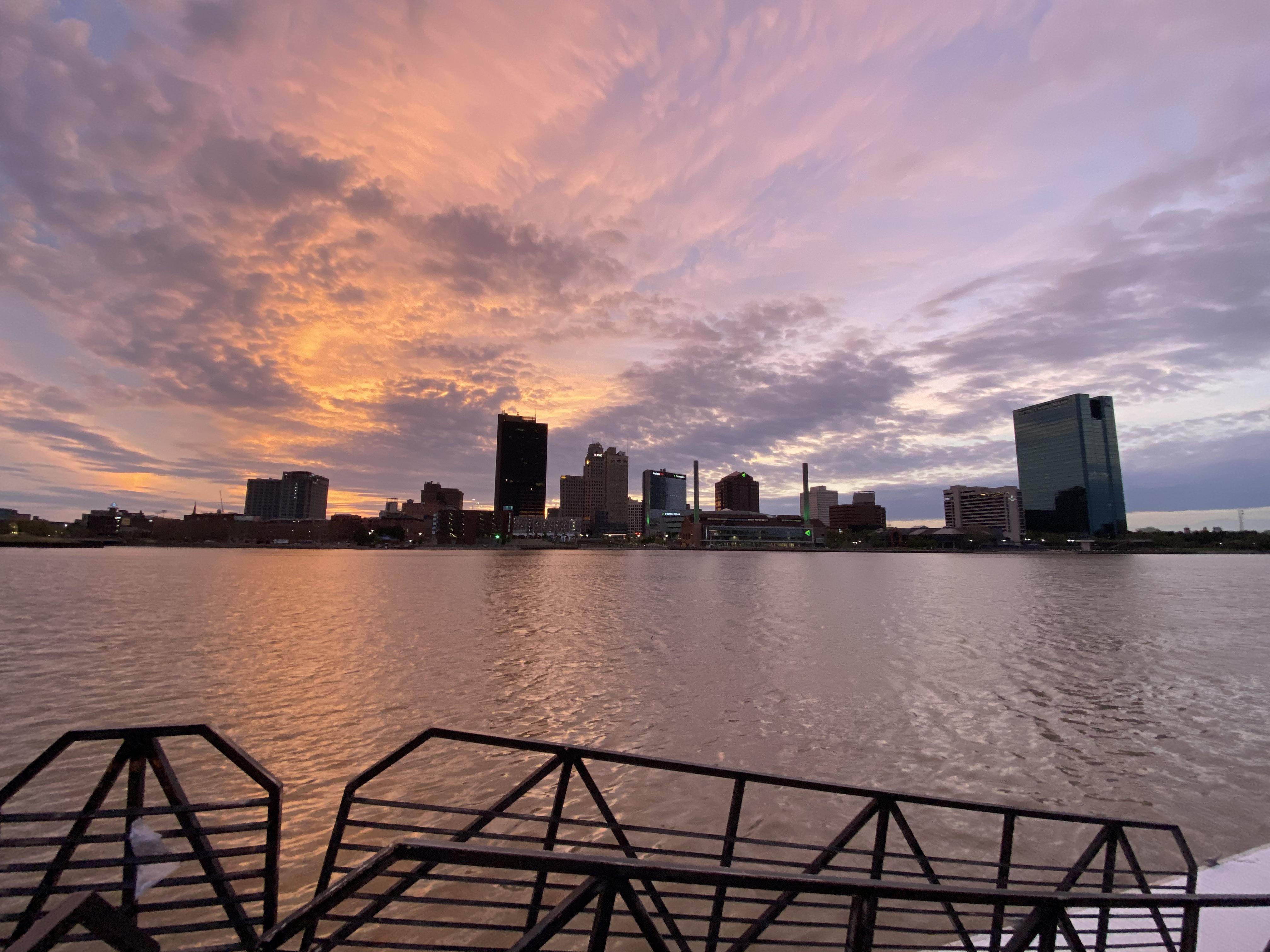 Downtown from The Docks. r/toledo