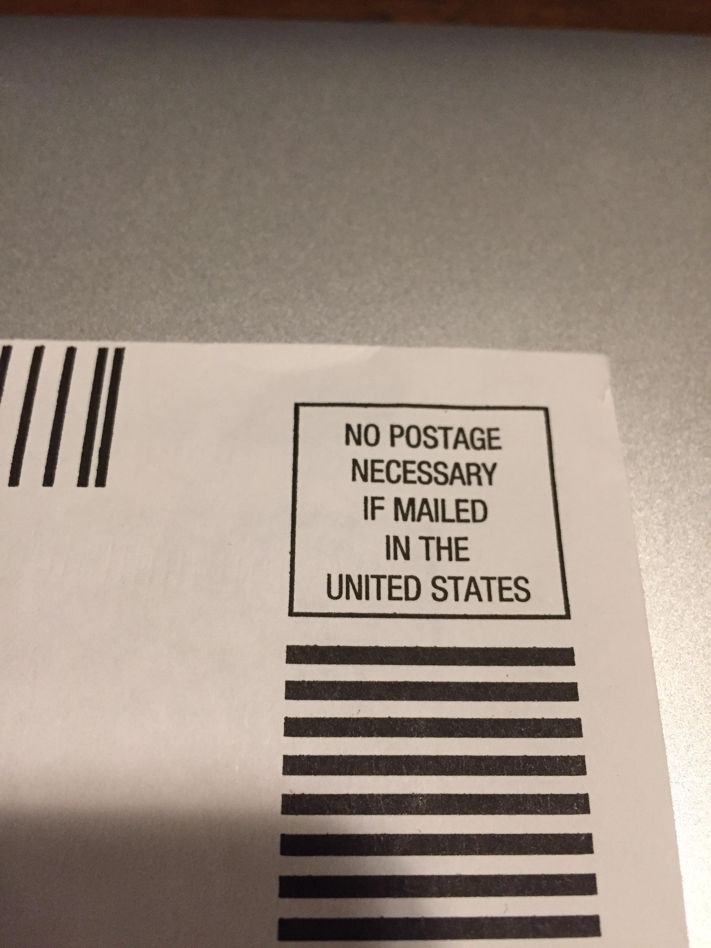 Keep everyone’s USPS rates low by subsidizing them with junk mail prepaid mail r/lifehacks