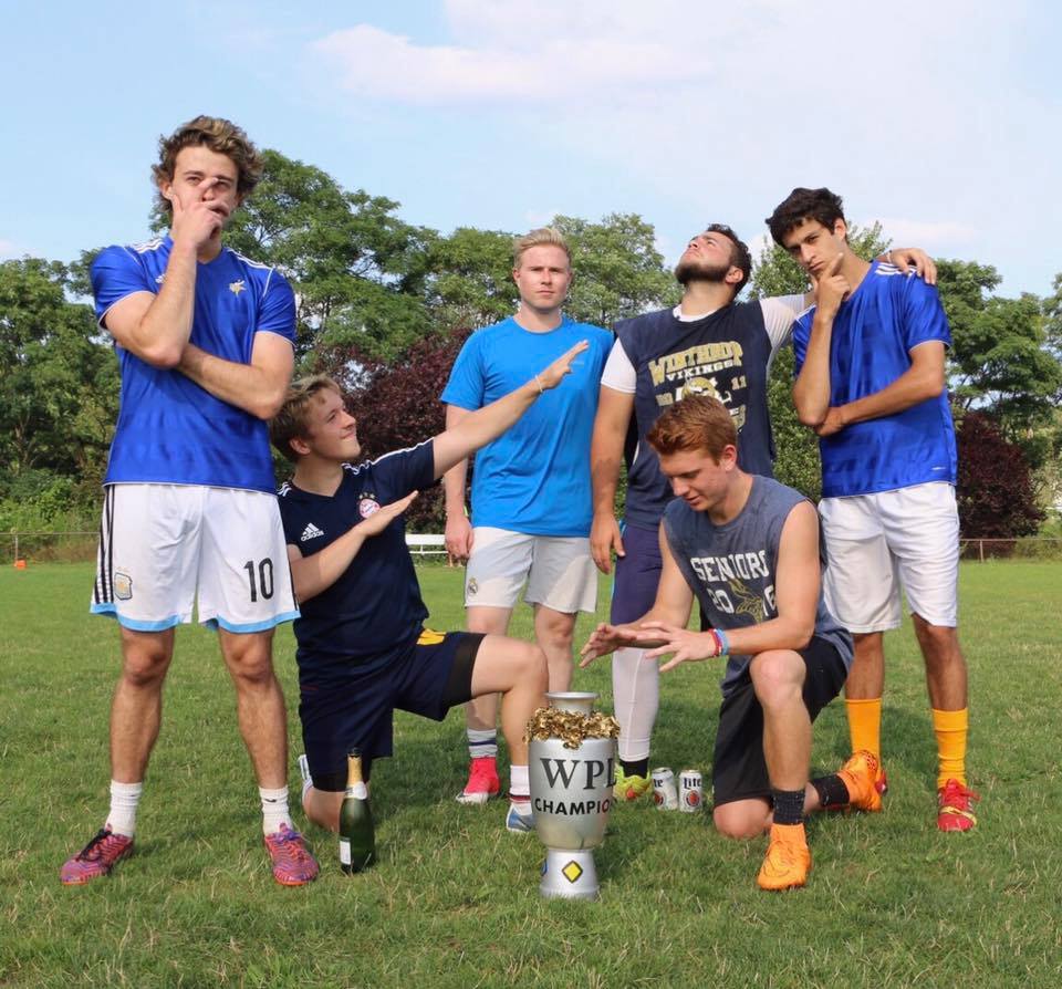 My friends and I won our summer league today and had some inspiration