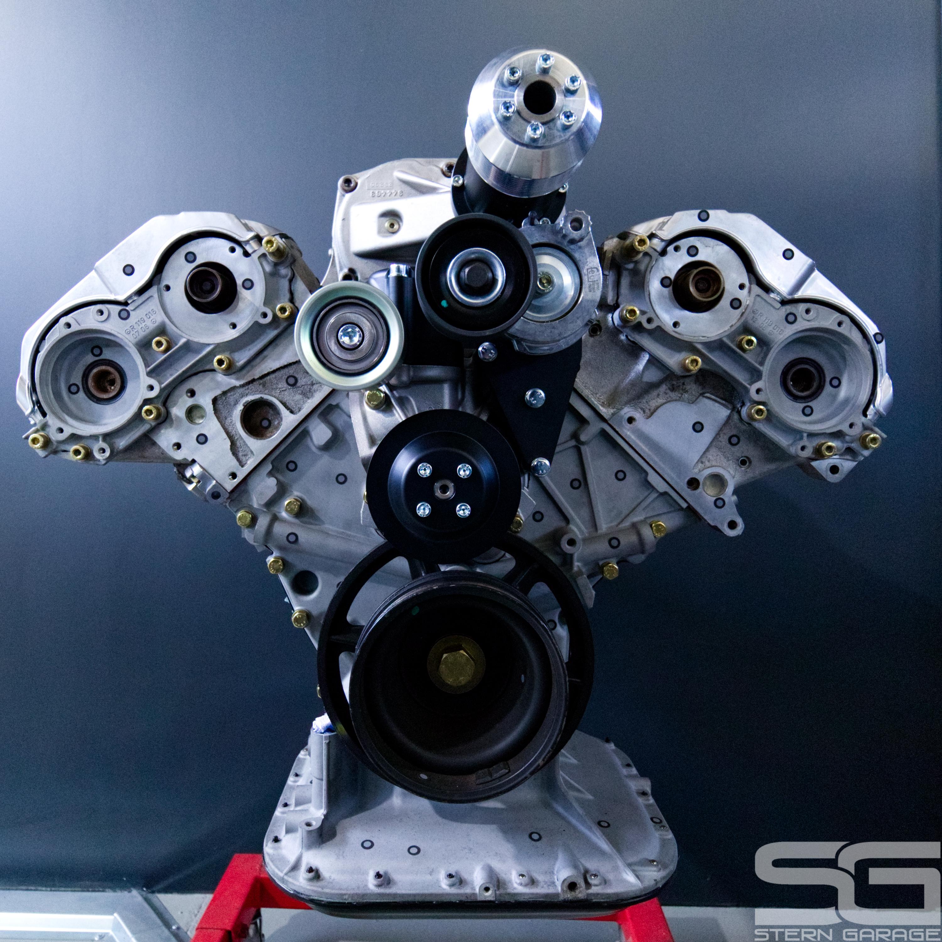 M119 6.0 AMG Engine with EATON Supercharger Kit MASSIVE! r/mercedes