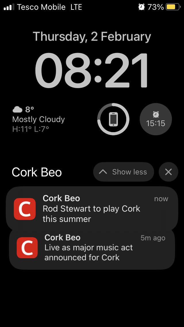 Jesus Christ Cork Beo. He hasn’t been a major music act since the 1970