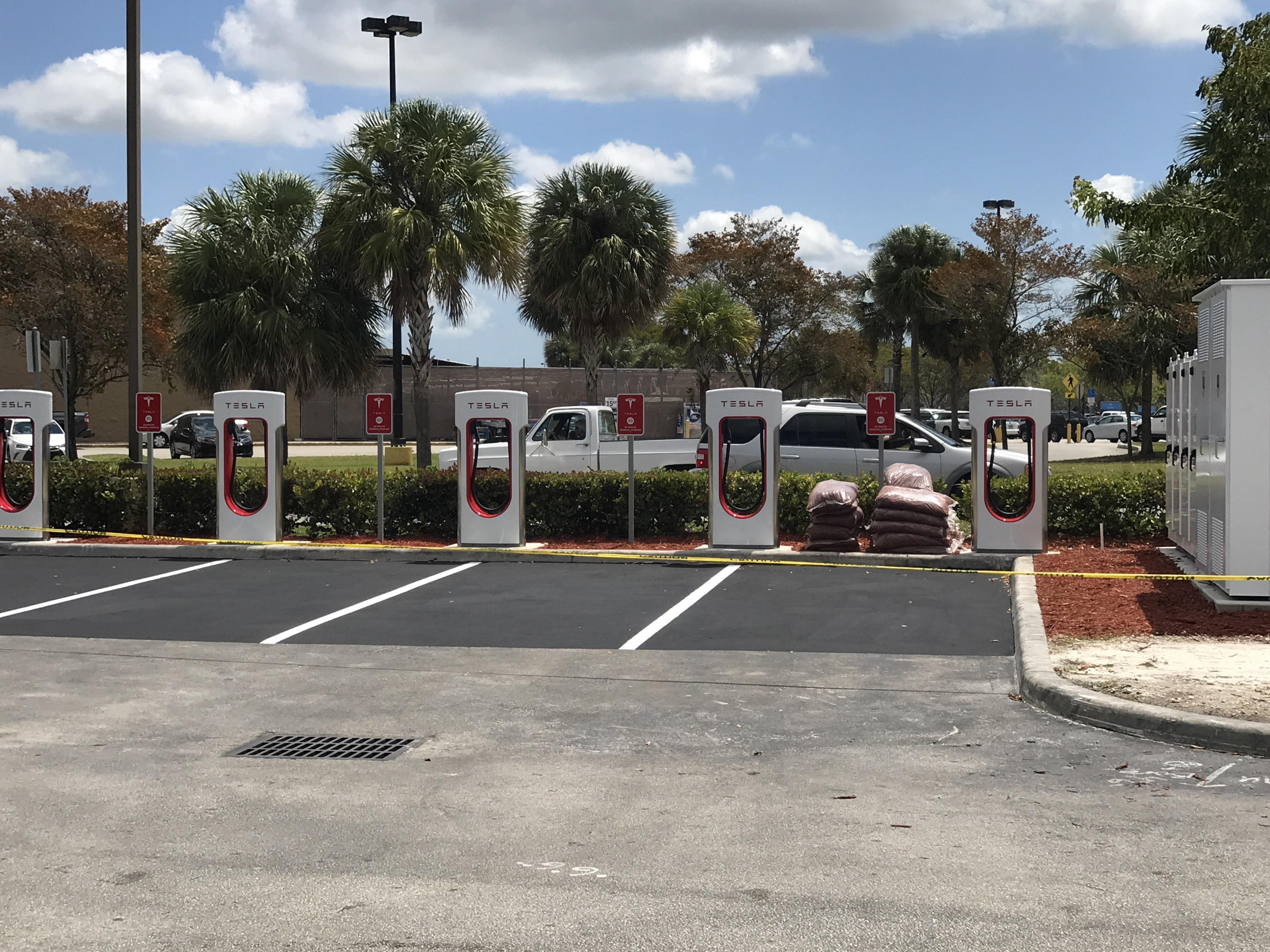 New super chargers in Florida City, FL! r/teslamotors