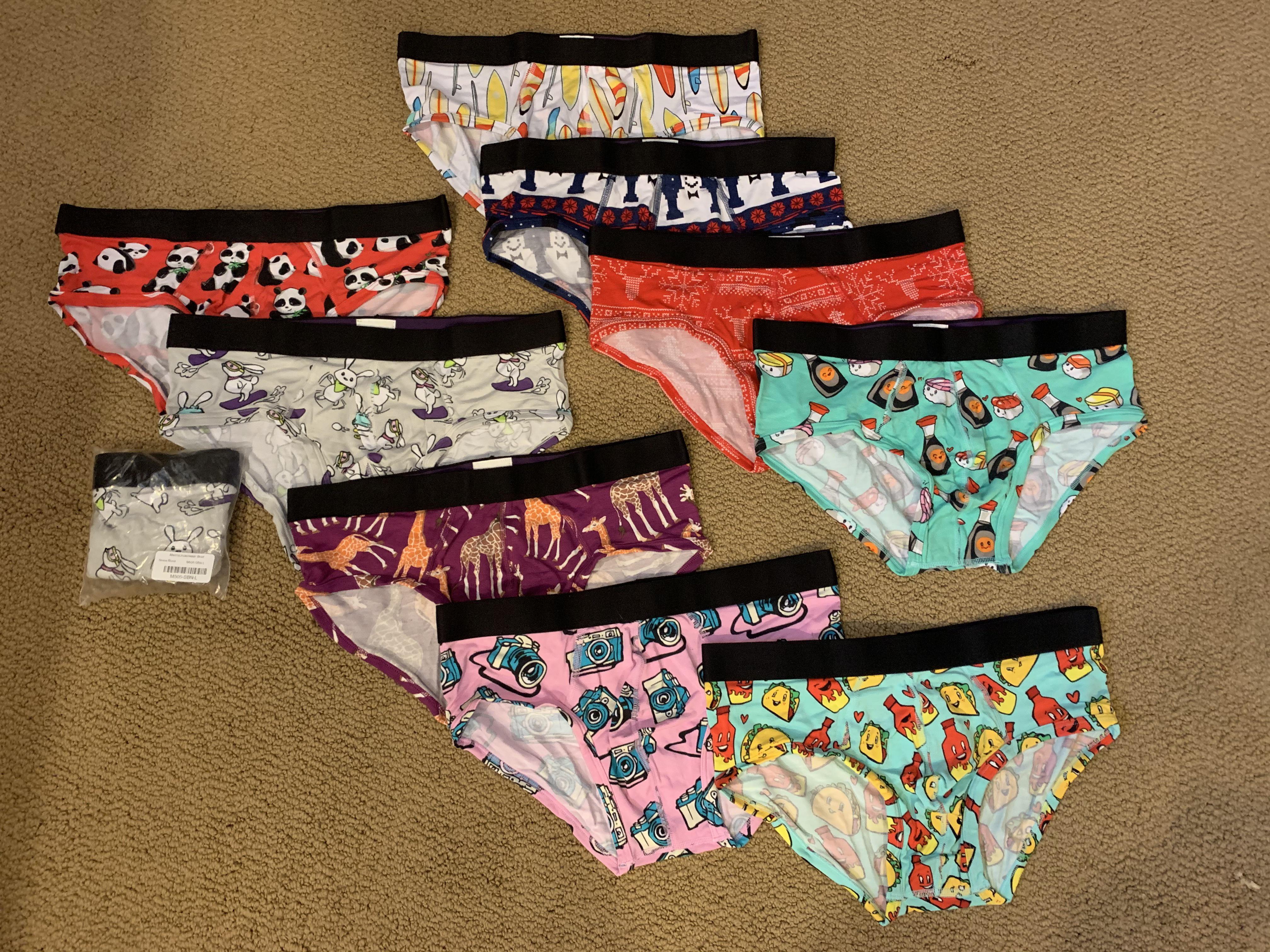 Just got my 10 mystery pack MeUndies 1 repeat... r/MensUndies