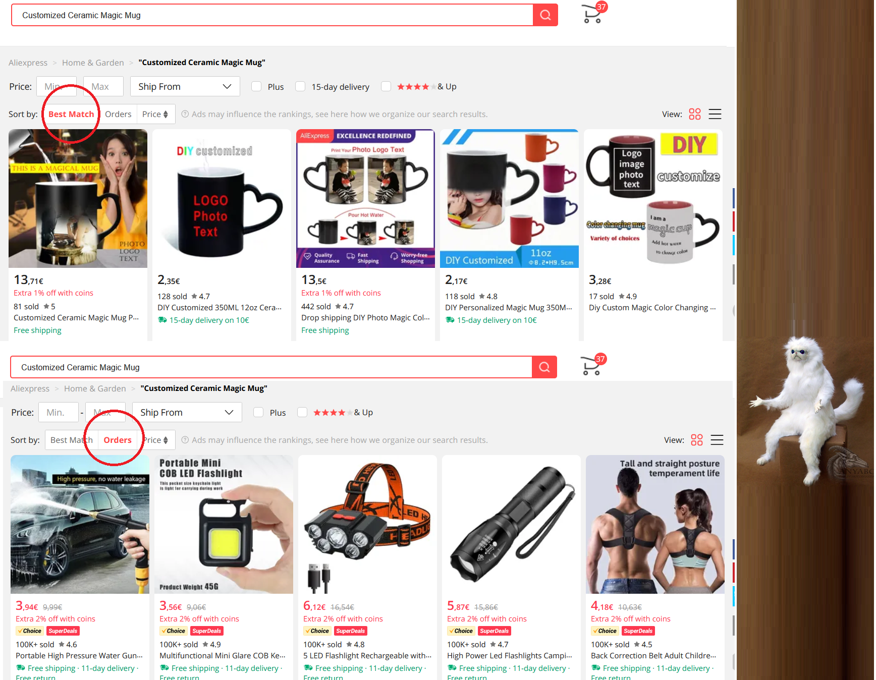 Aliexpress website is BROKEN beyond repair. Sometimes out of nowhere