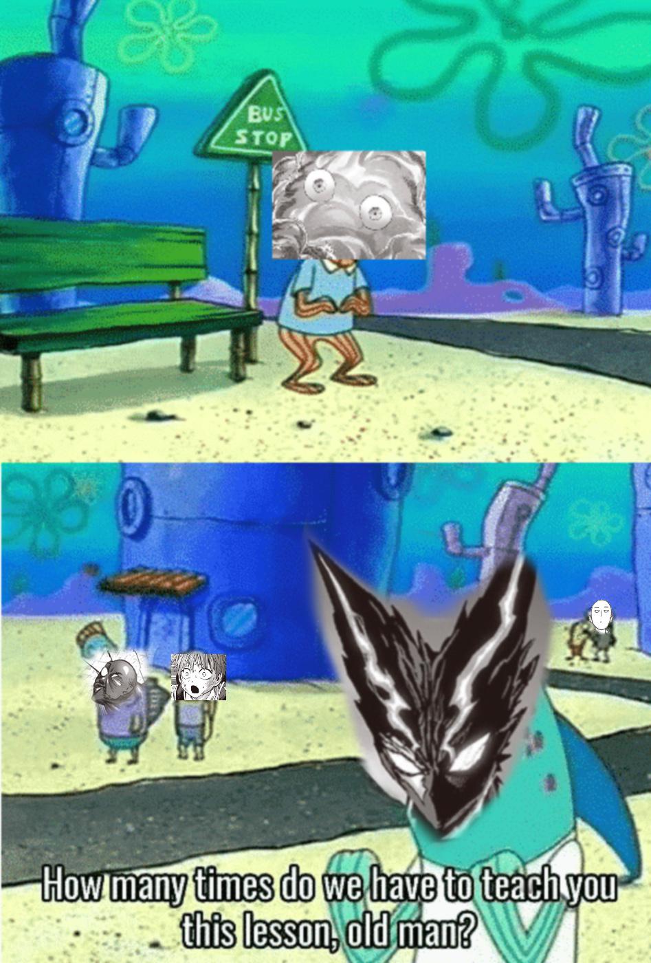 When Evil water comes back, again. r/OnePunchMan