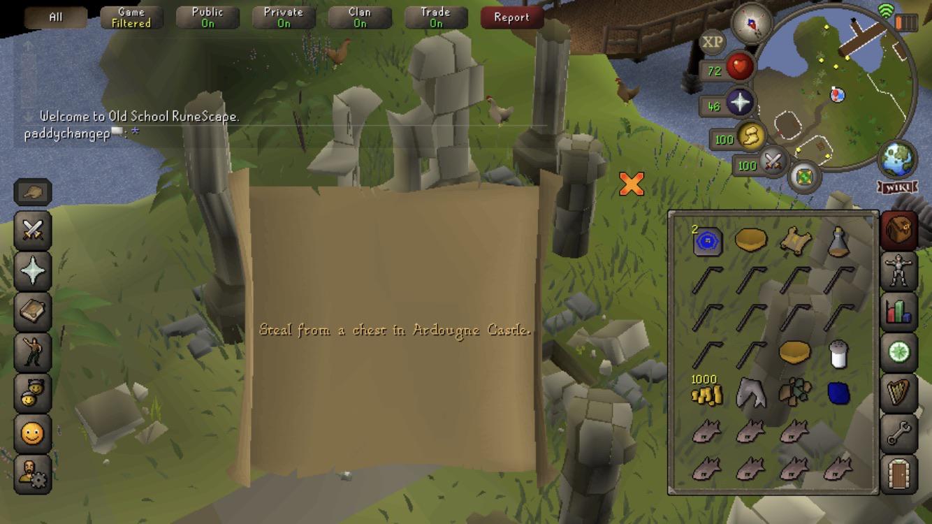 So I got this step on a elite clue. I managed to picklock the chest