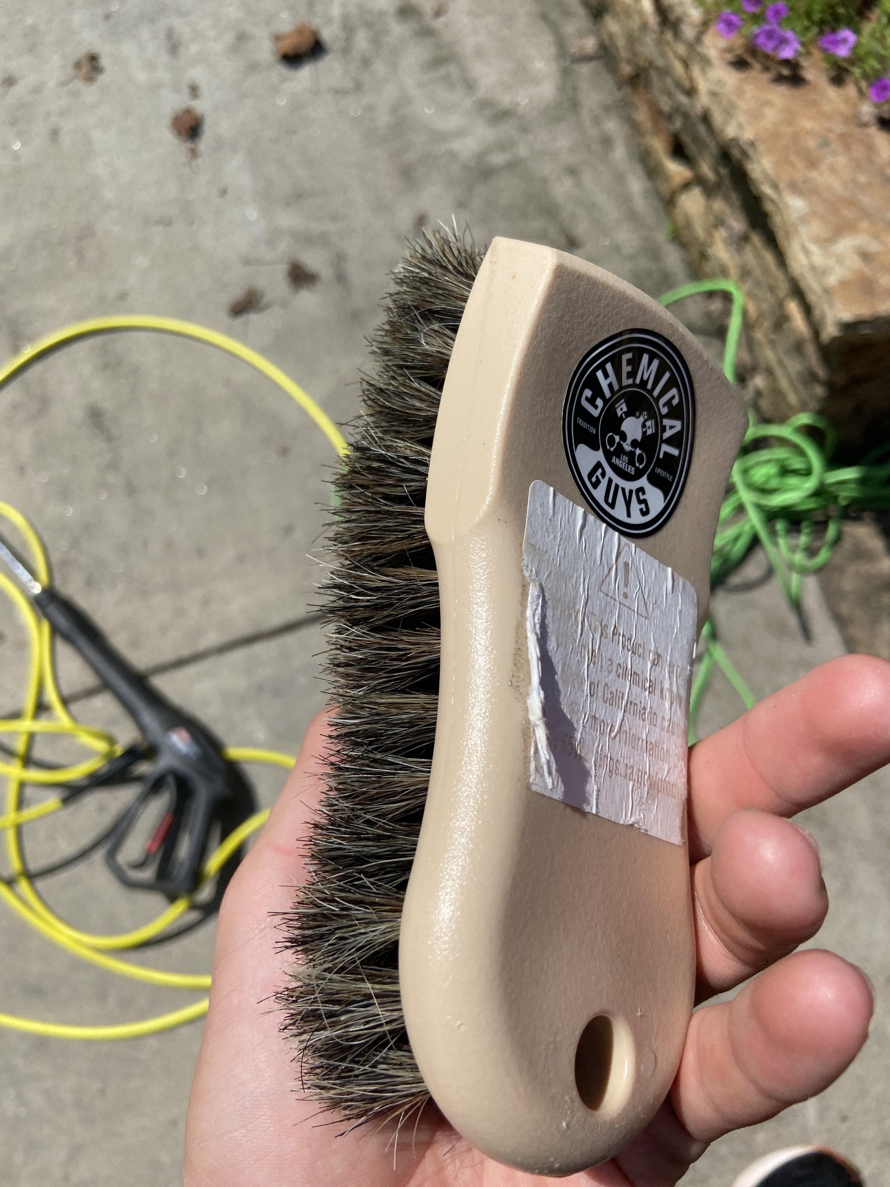 Any who uses horse hair brushes on leather, how do you clean it? After